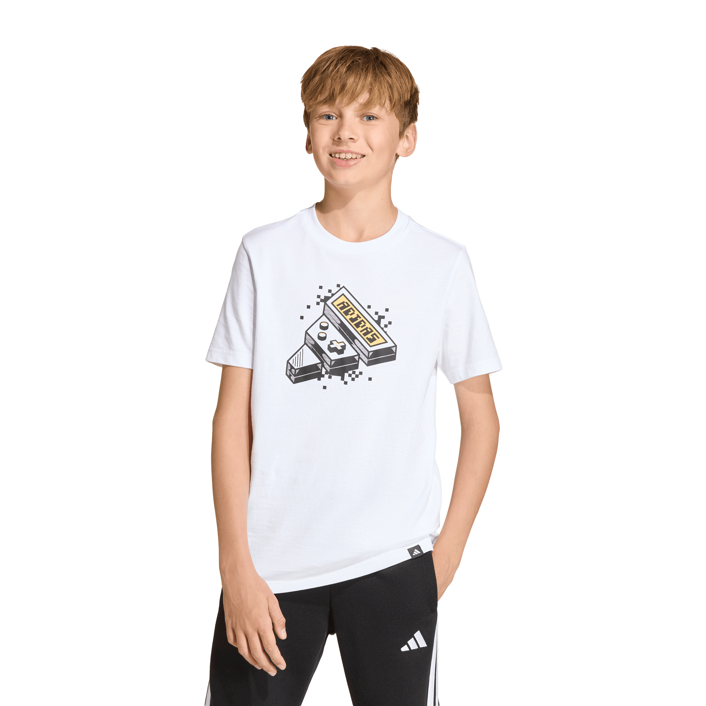Kids Adidas Gaming Graphic Tee