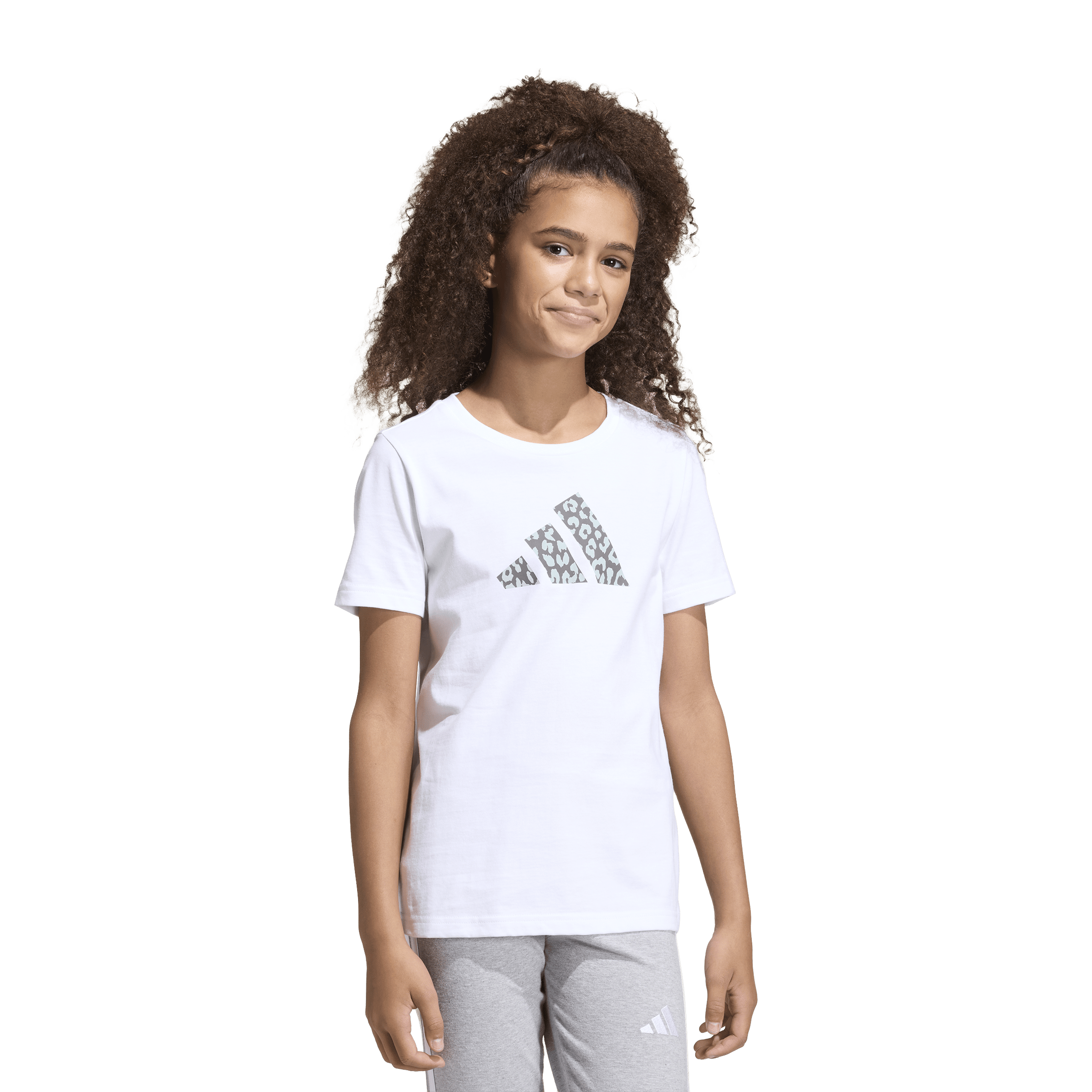 Kids adidas Animal Print Graphic Tee