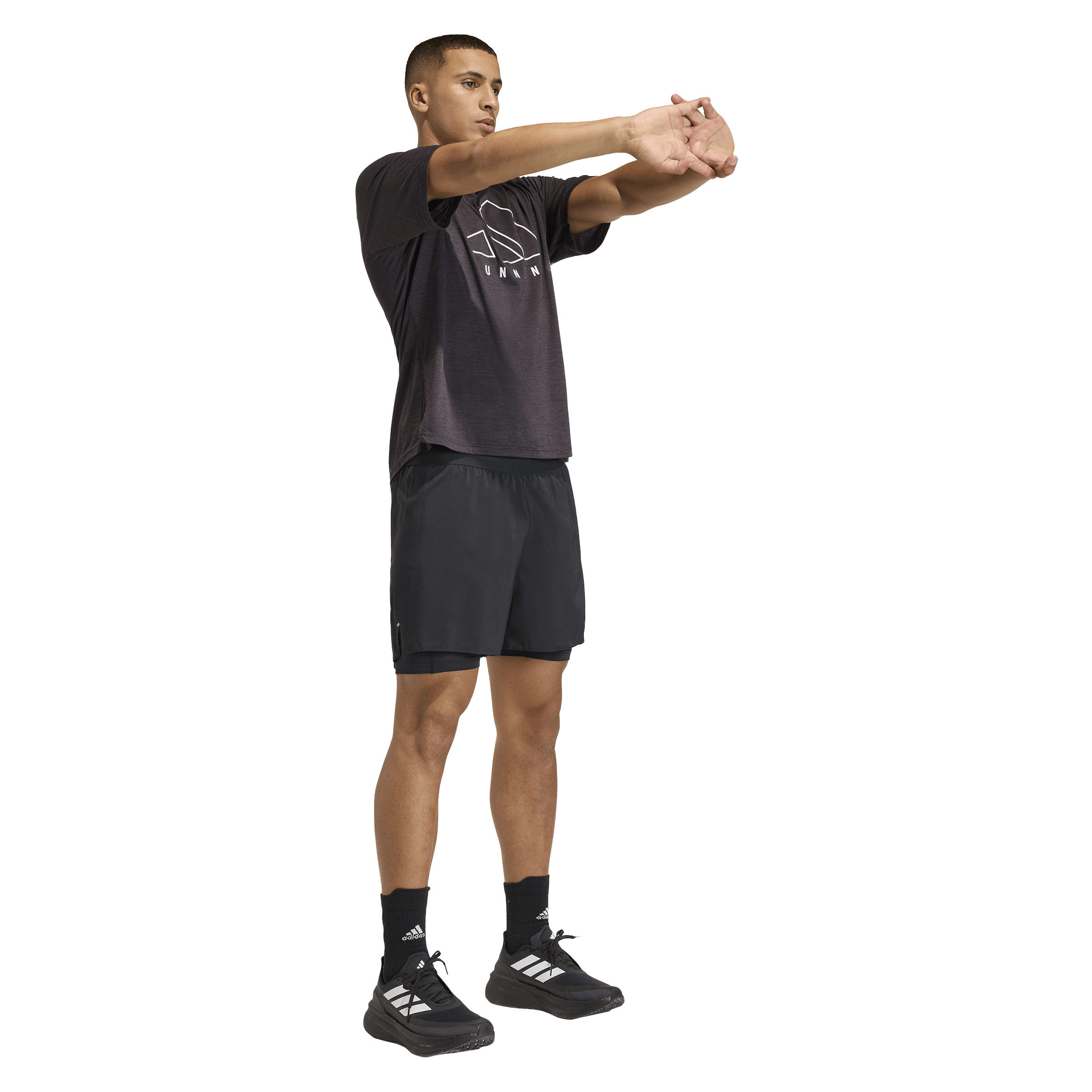 Adidas Adi365 Running Essentials 2-in-1 Shorts