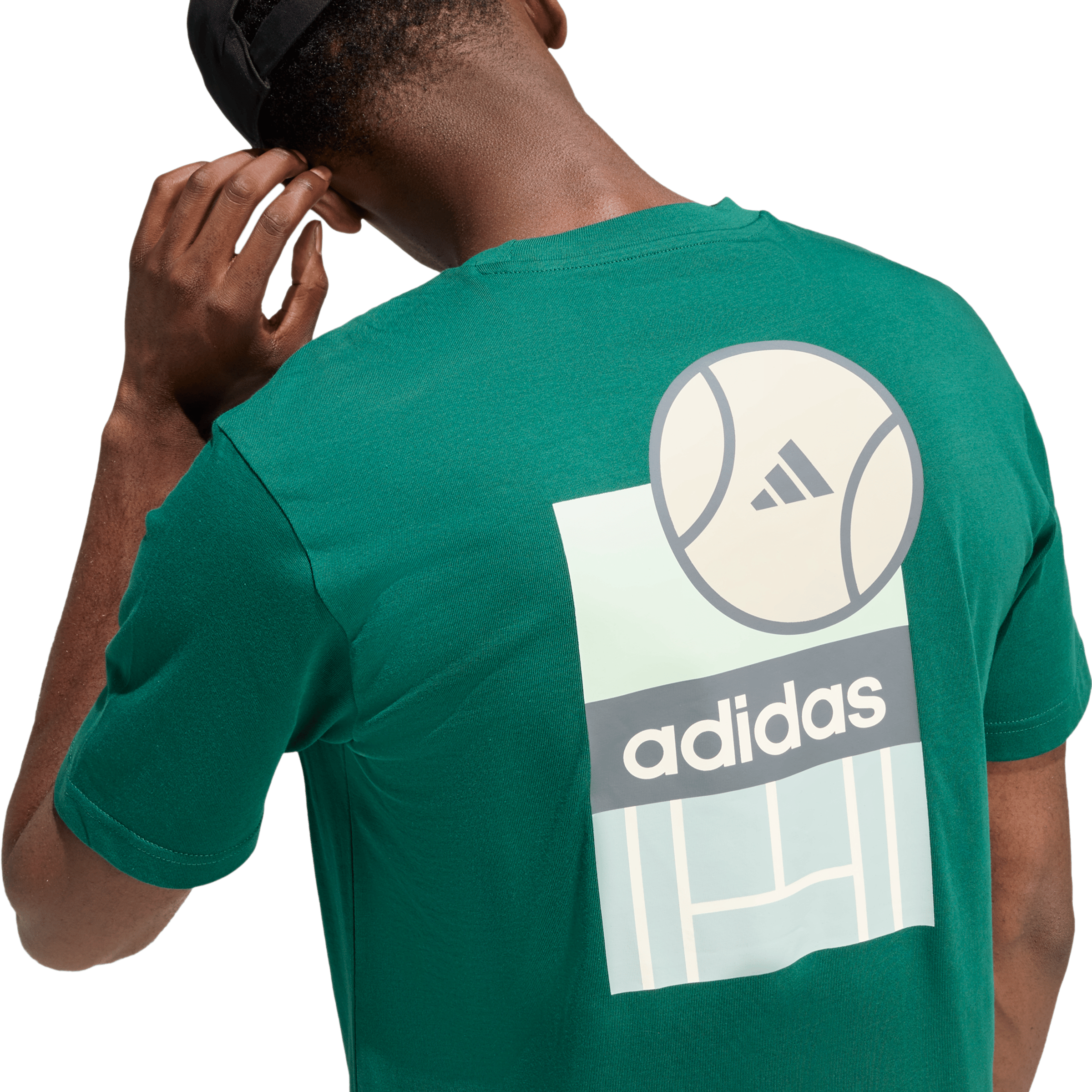 Mens Adidas Memories Of Sport Gallery Poster Graphic Tee