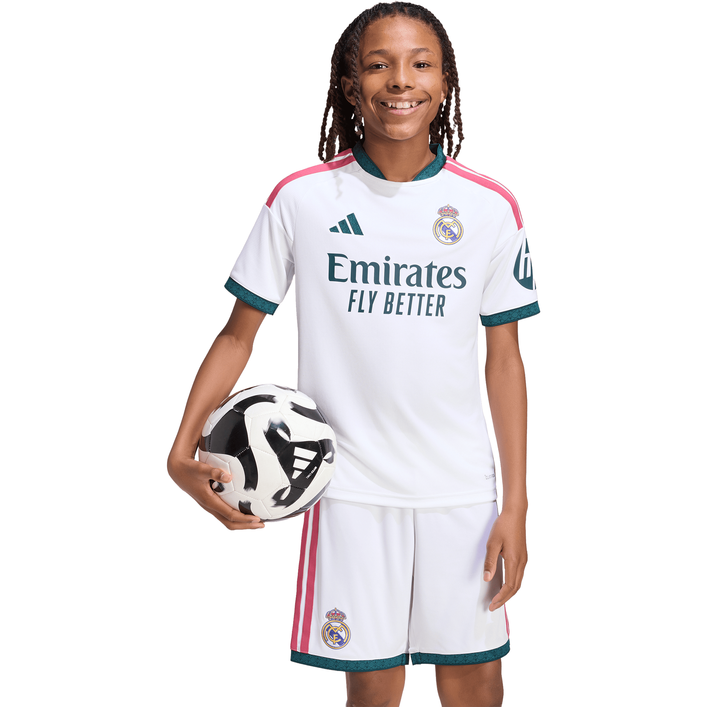 Kids adidas Real Madrid 26/27 Home Football Jersey