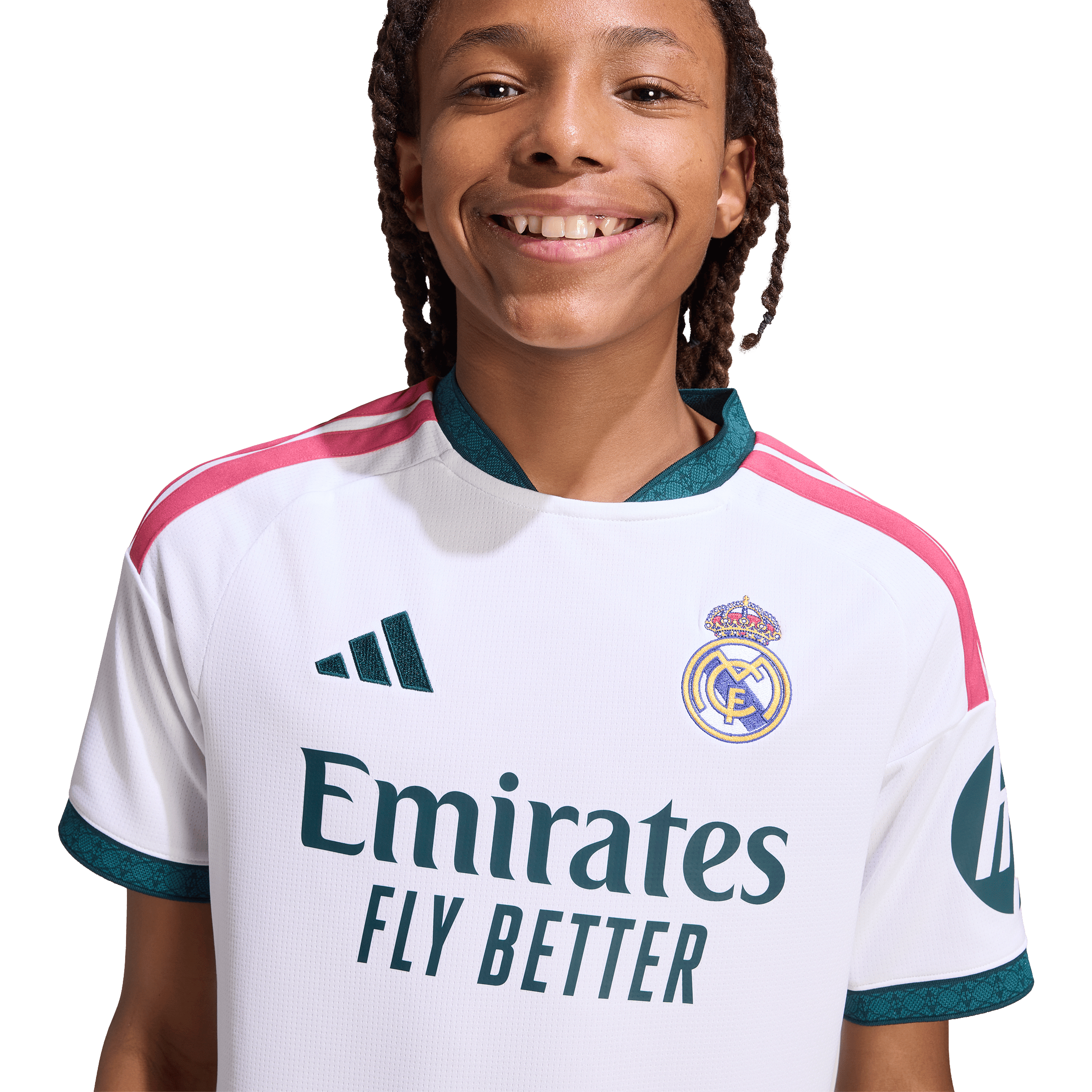 Kids adidas Real Madrid 26/27 Home Football Jersey