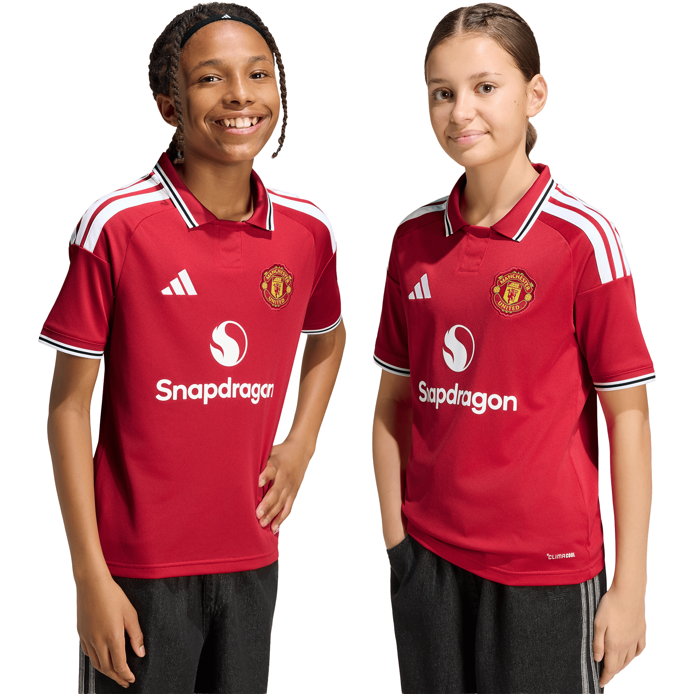 Kids adidas Manchester United 26/27 Home Football Jersey