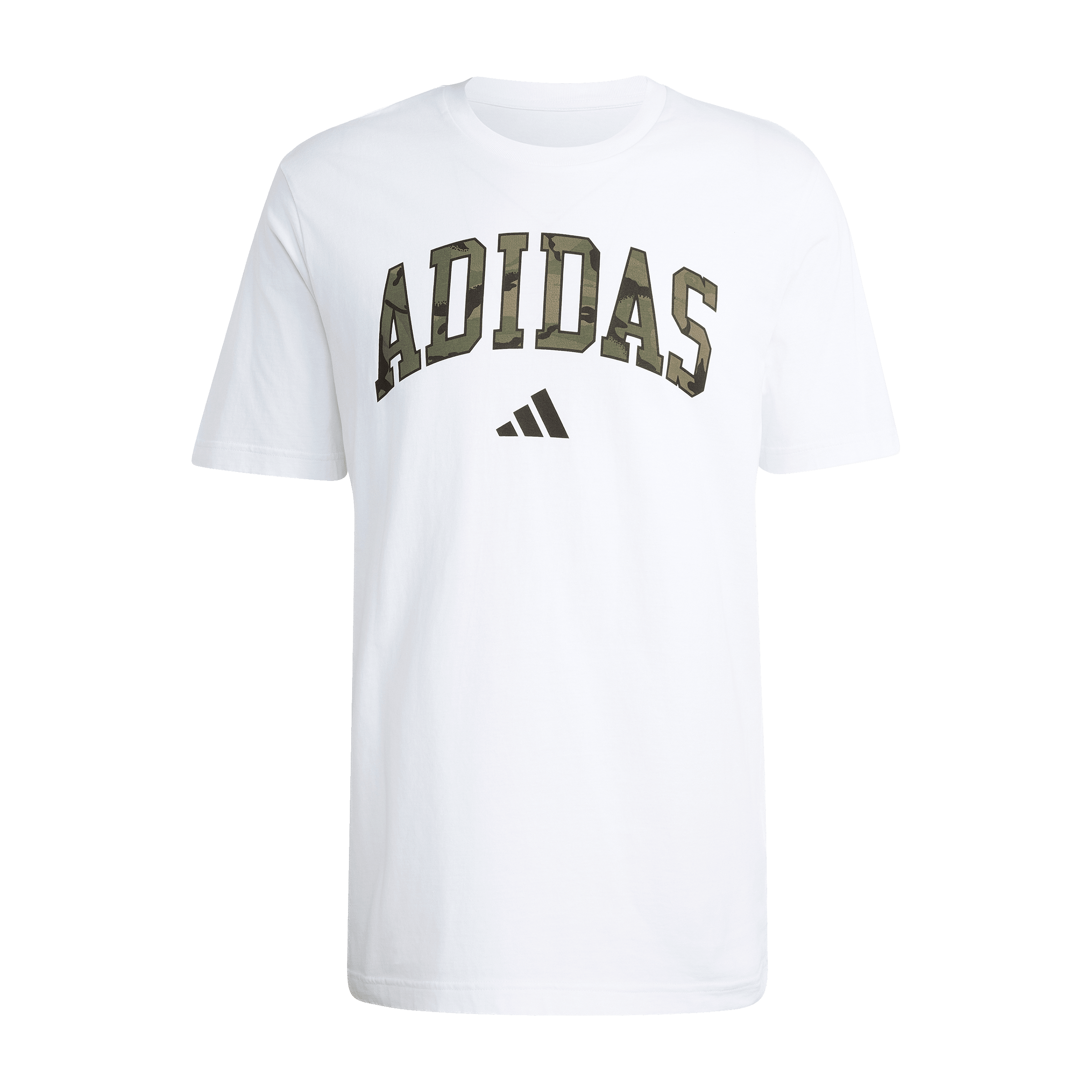 Mens adidas Camo Script Graphic Tee