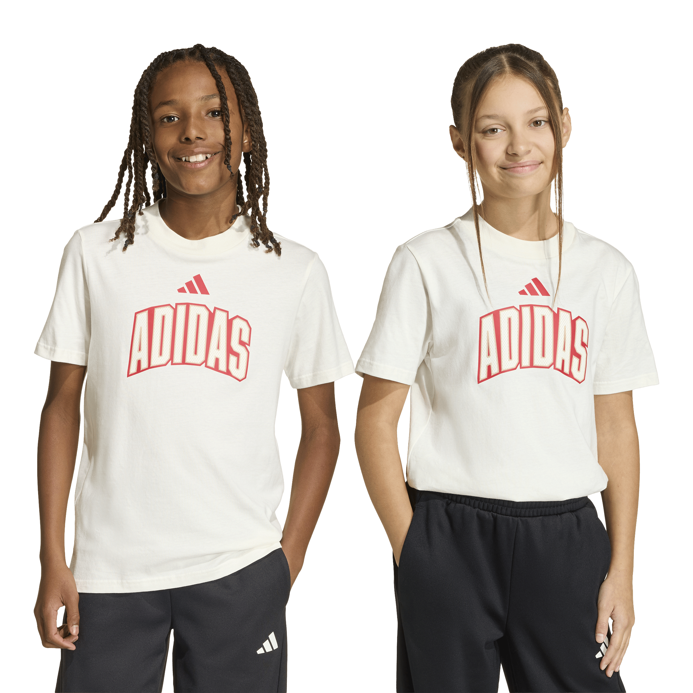 Kids adidas Stadium Lettering Tee