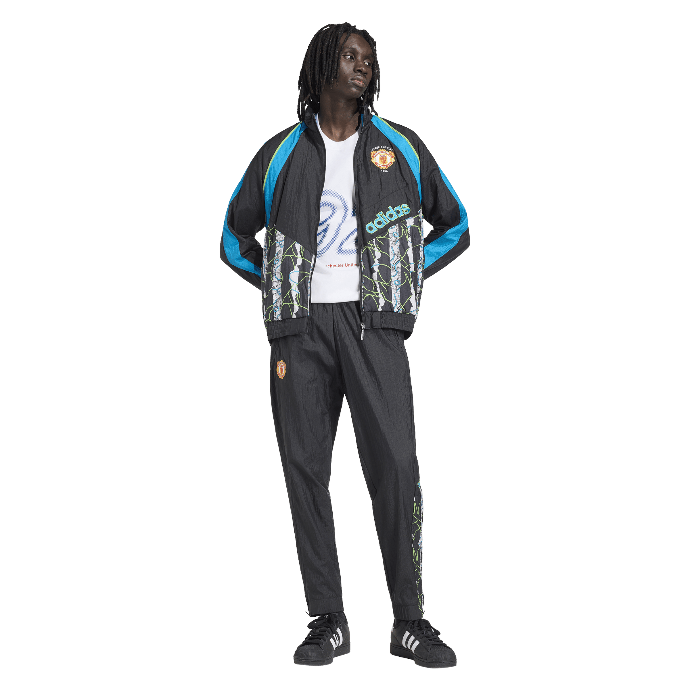 Unisex adidas Manchester United 90 Woven Jacket