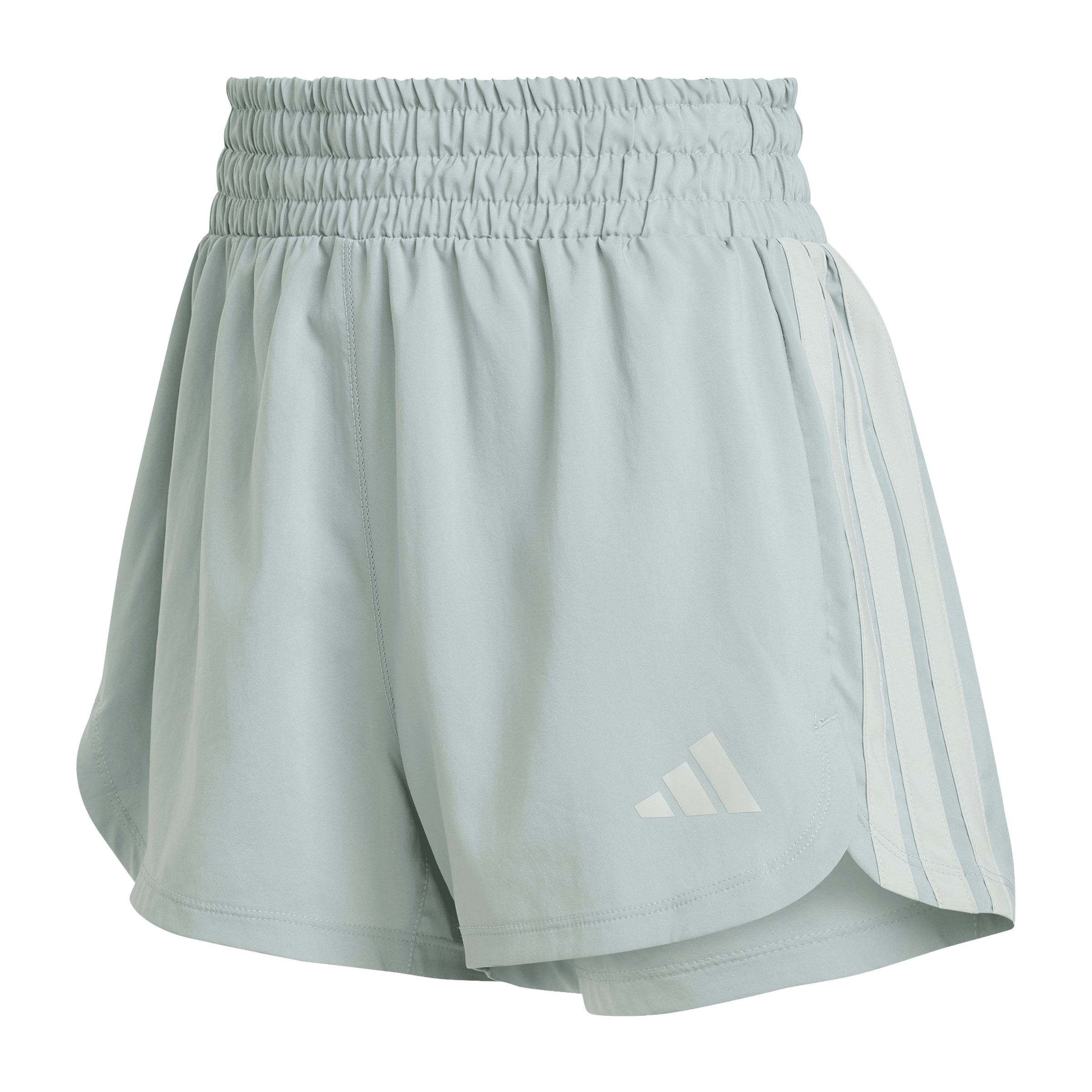 Adidas Pacer Workout High-Waisted Mesh Shorts