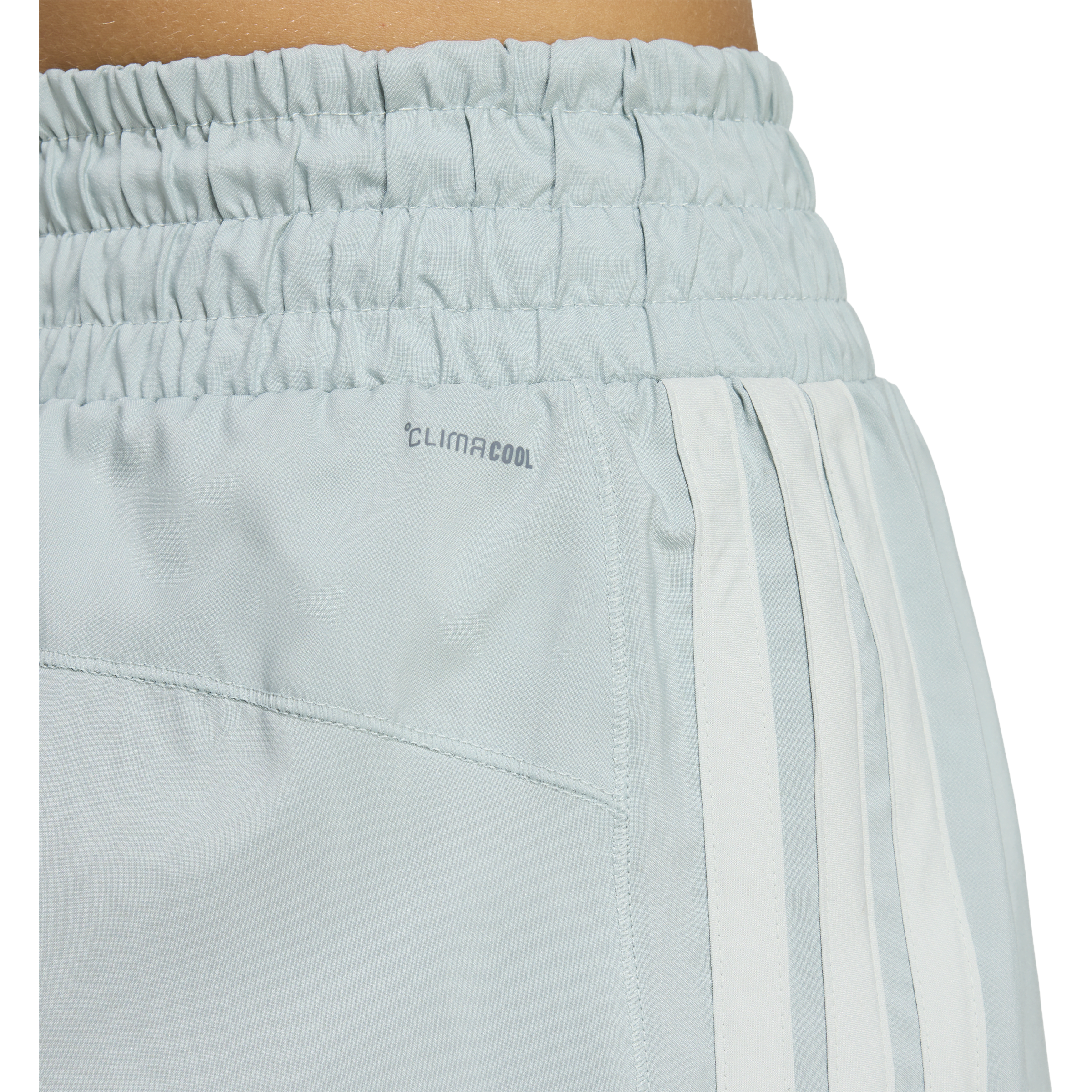 Adidas Pacer Workout High-Waisted Mesh Shorts