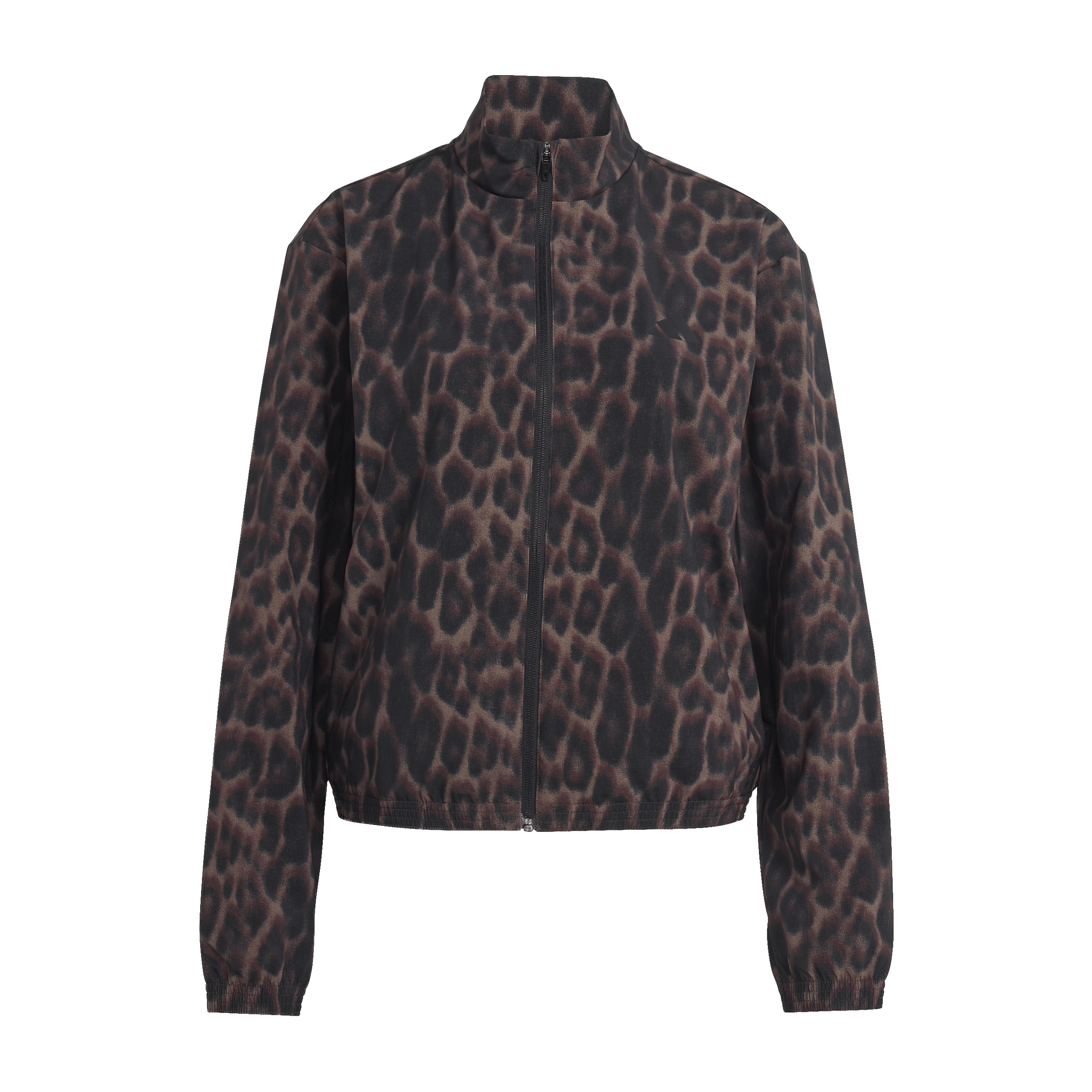 Womens Adidas Workout Essentials Leopard Woven Jacket