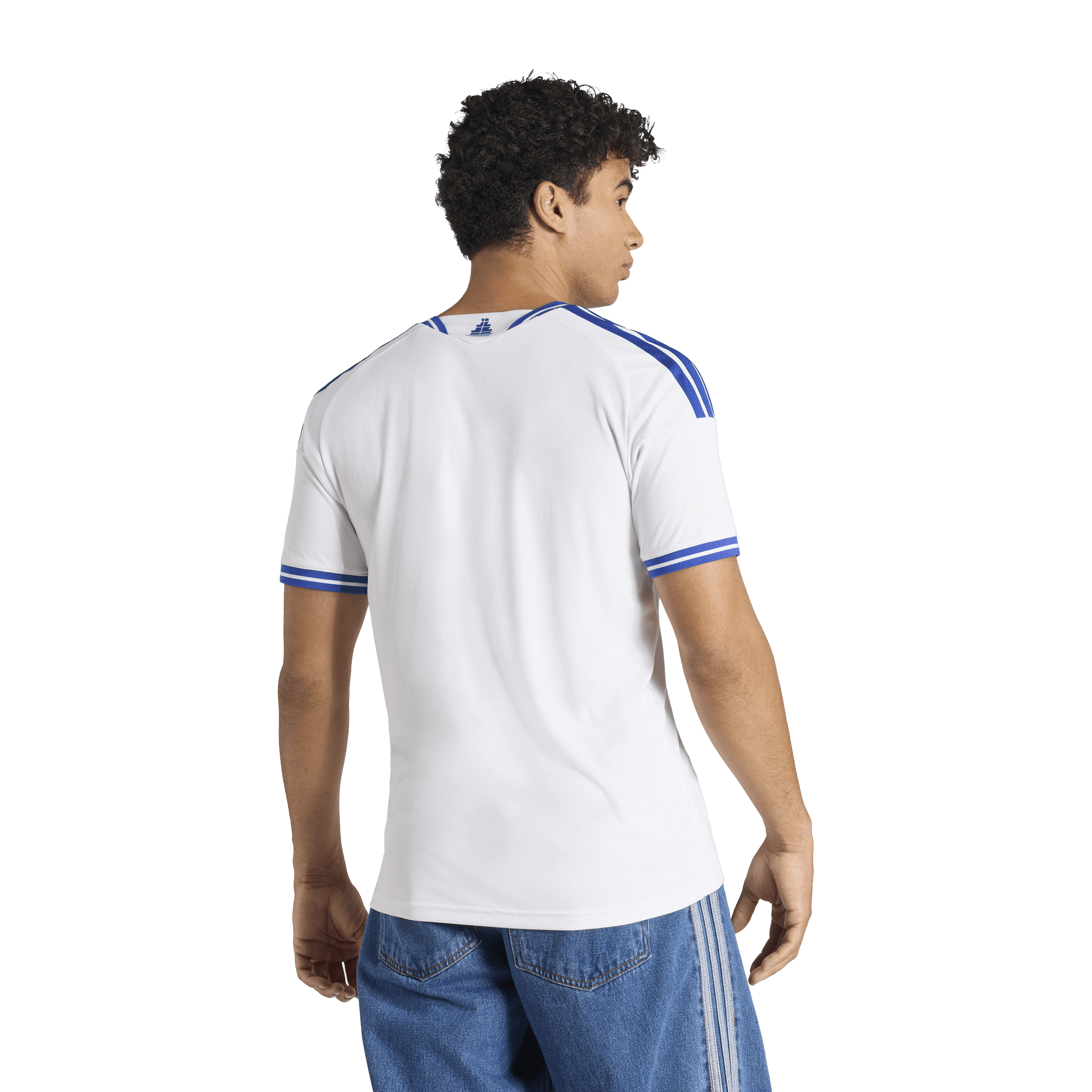 Mens Adidas Greece 26 Home Replica Football Jersey
