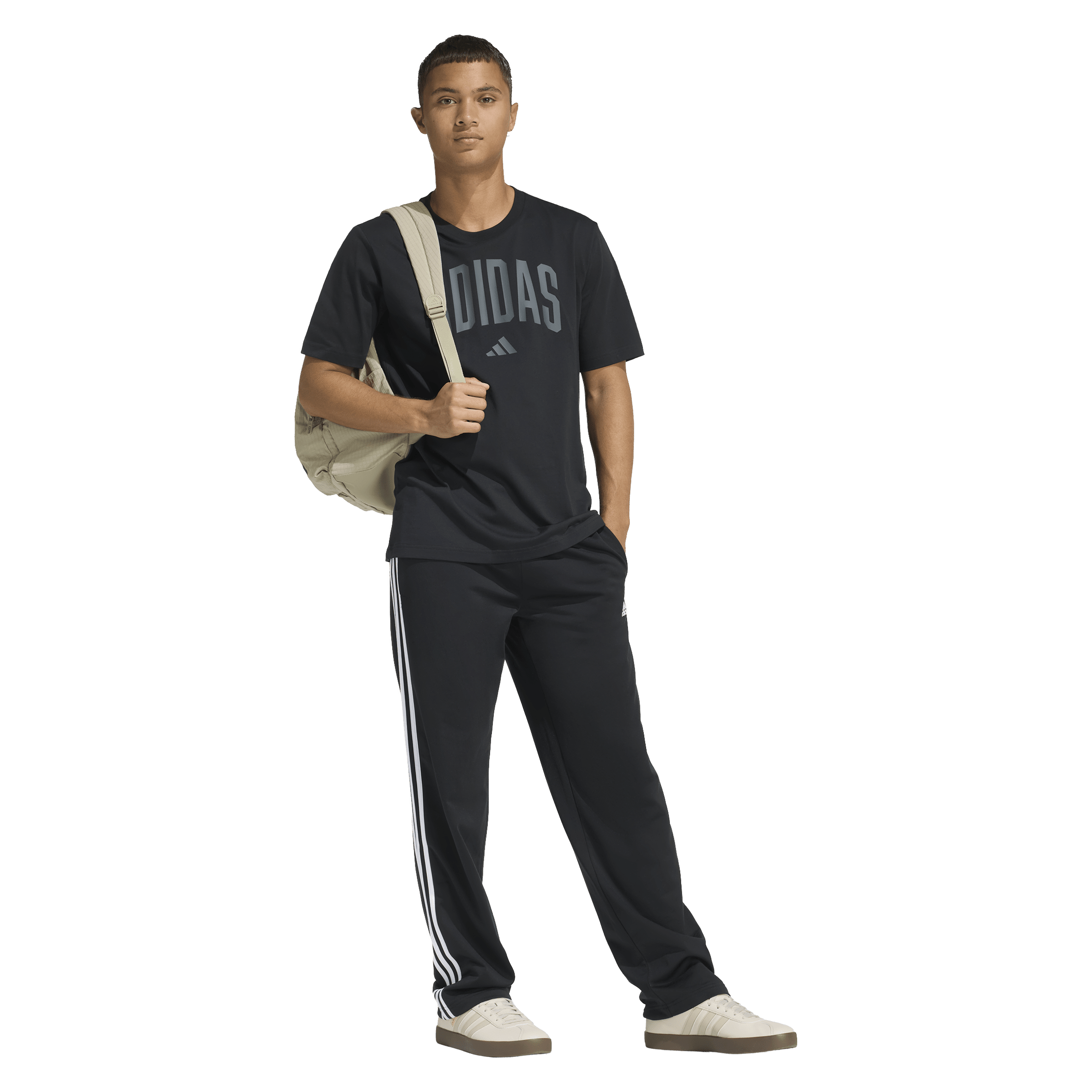 Mens adidas Collegiate Lineage Graphic Tee