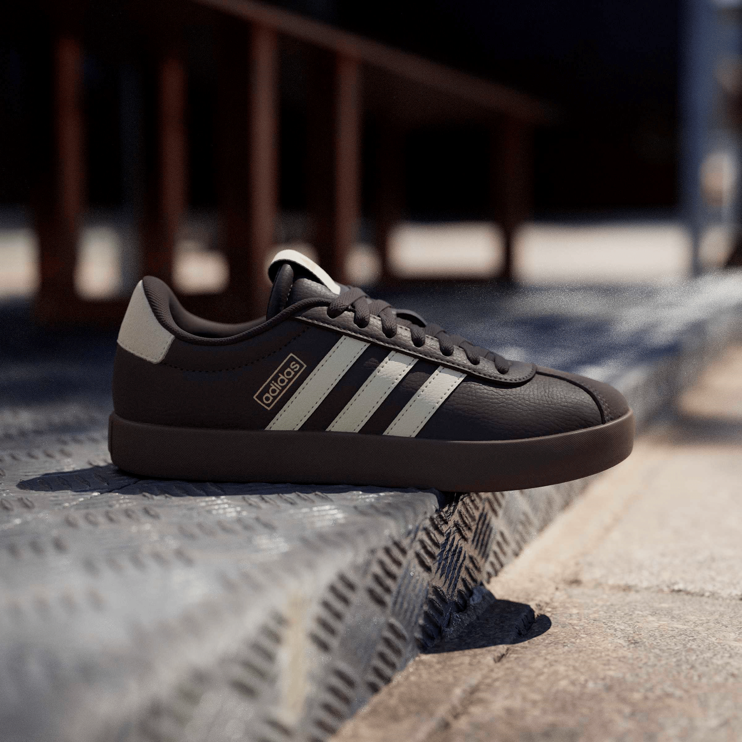 Womens adidas VL Court 3.0 (Leather) Shoes