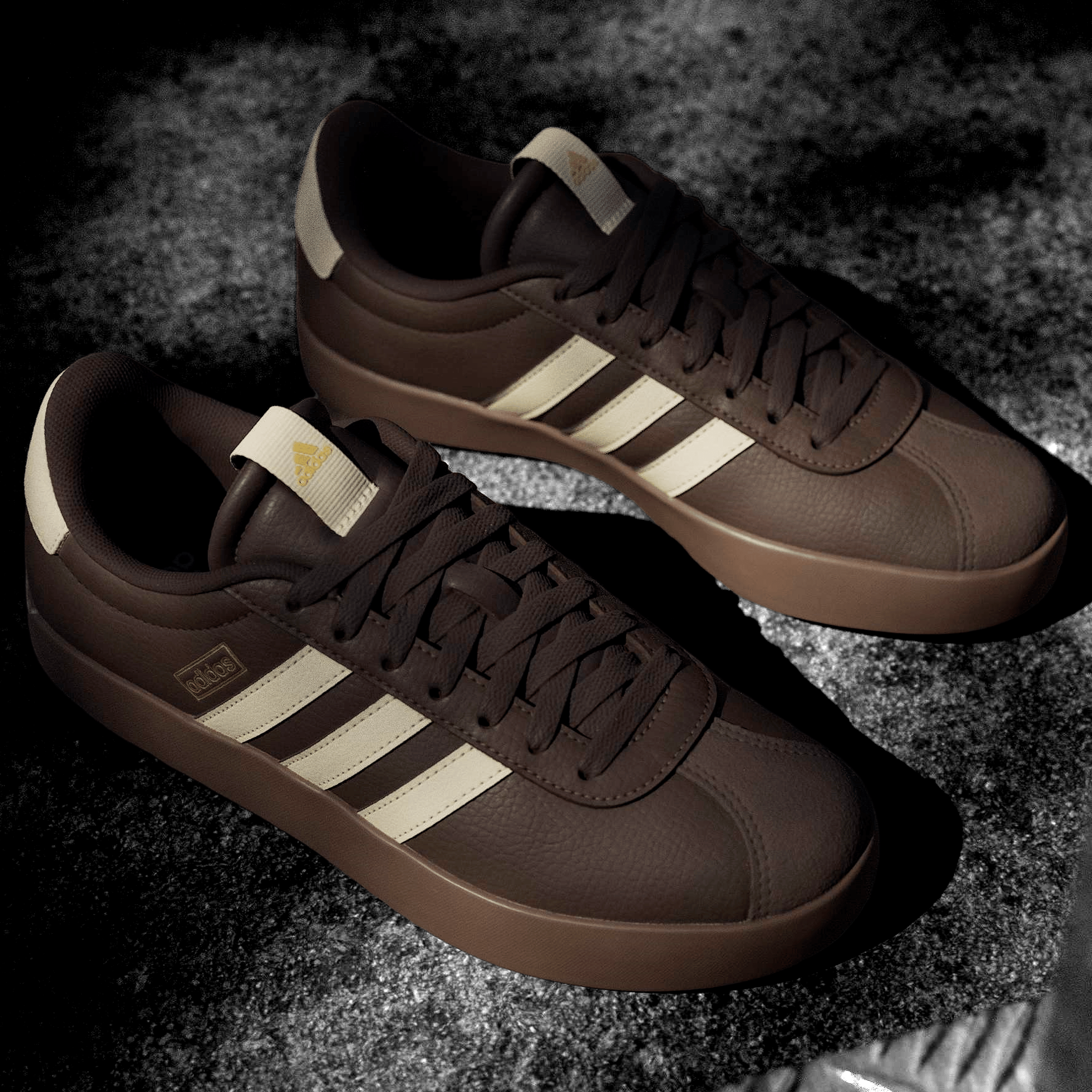 Womens adidas VL Court 3.0 (Leather) Shoes