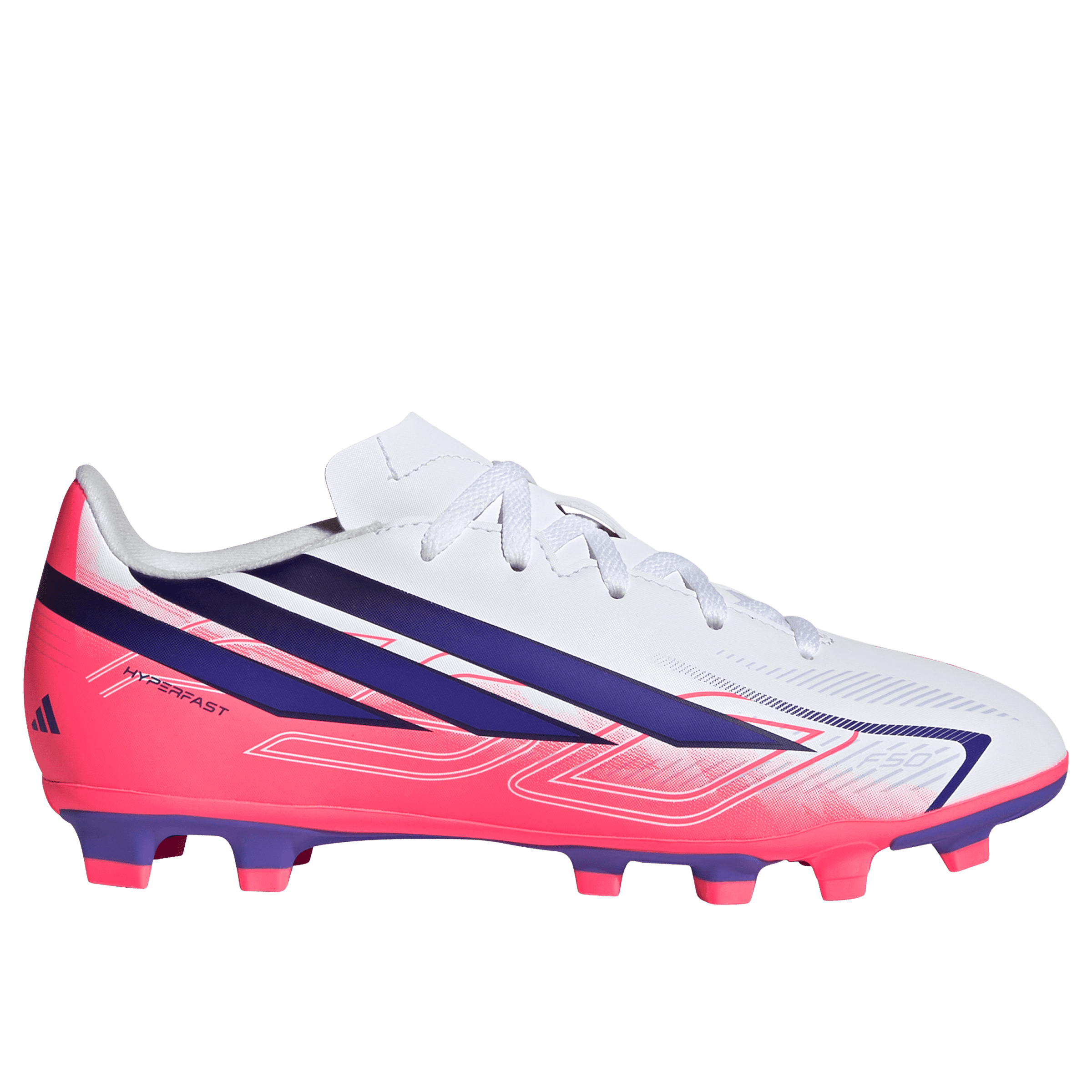 Kids adidas F50 Hyperfast Club (FG) Football Boots