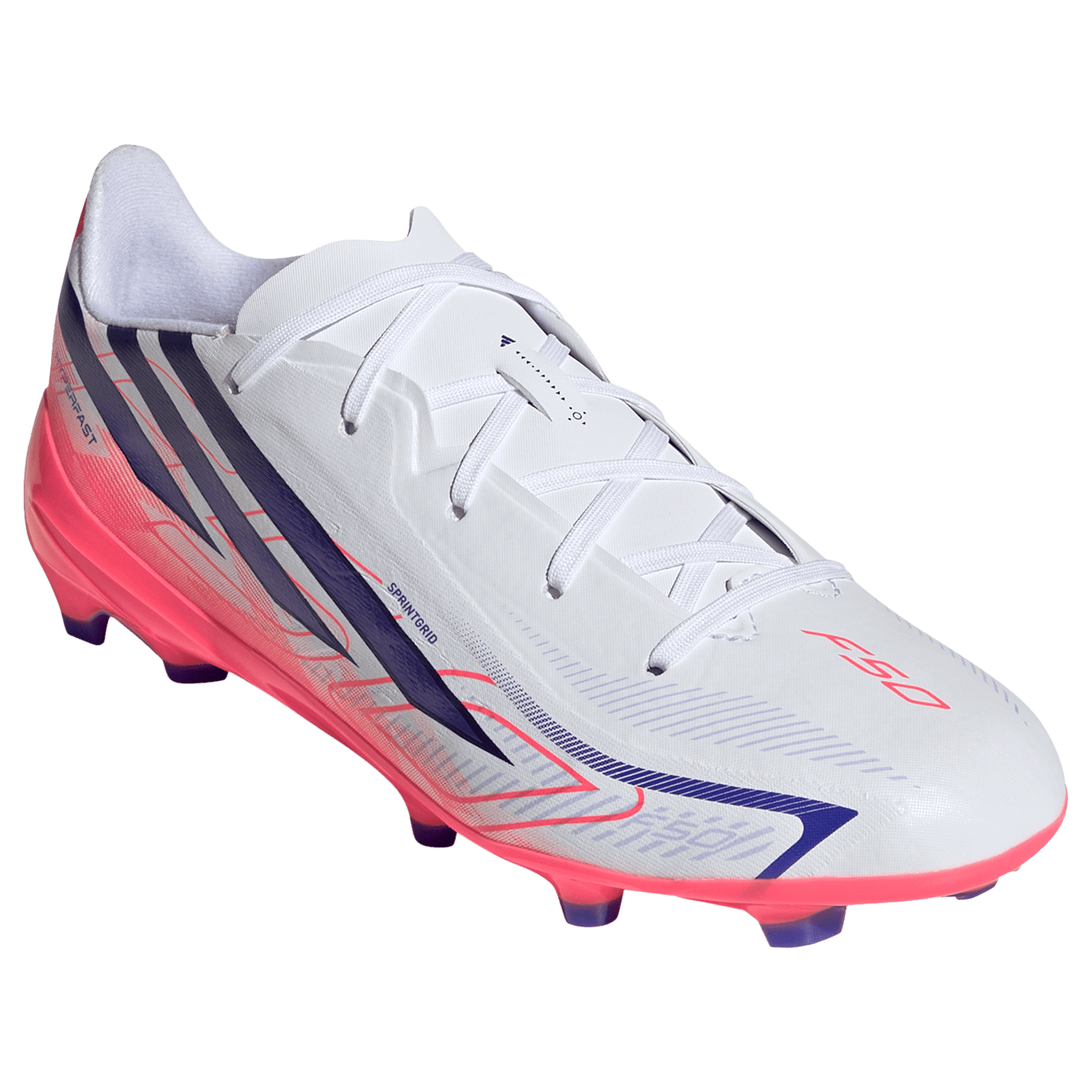 Kids adidas F50 Hyperfast League (FG) Football Boots