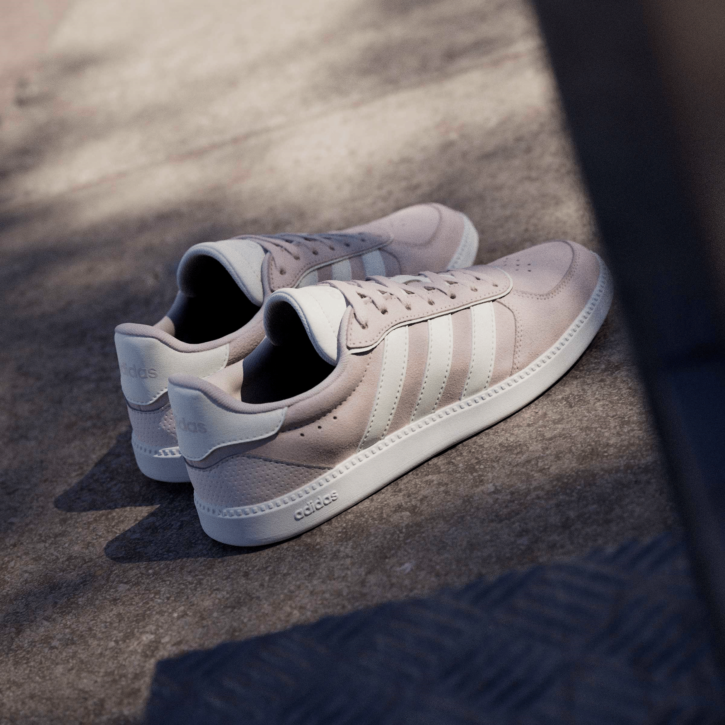 Womens adidas Breaknet Sleek (Suede) Shoes