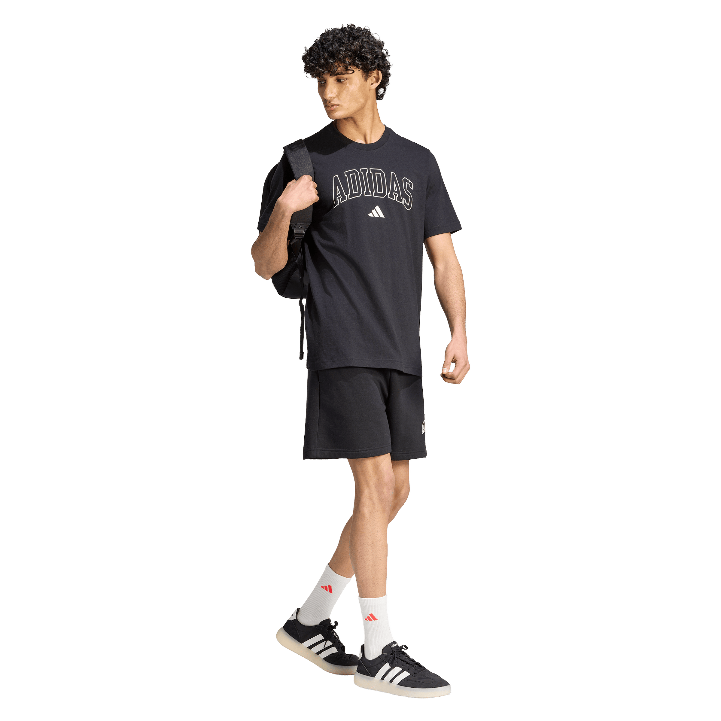 Mens adidas Collegiate Lineage Graphic Tee