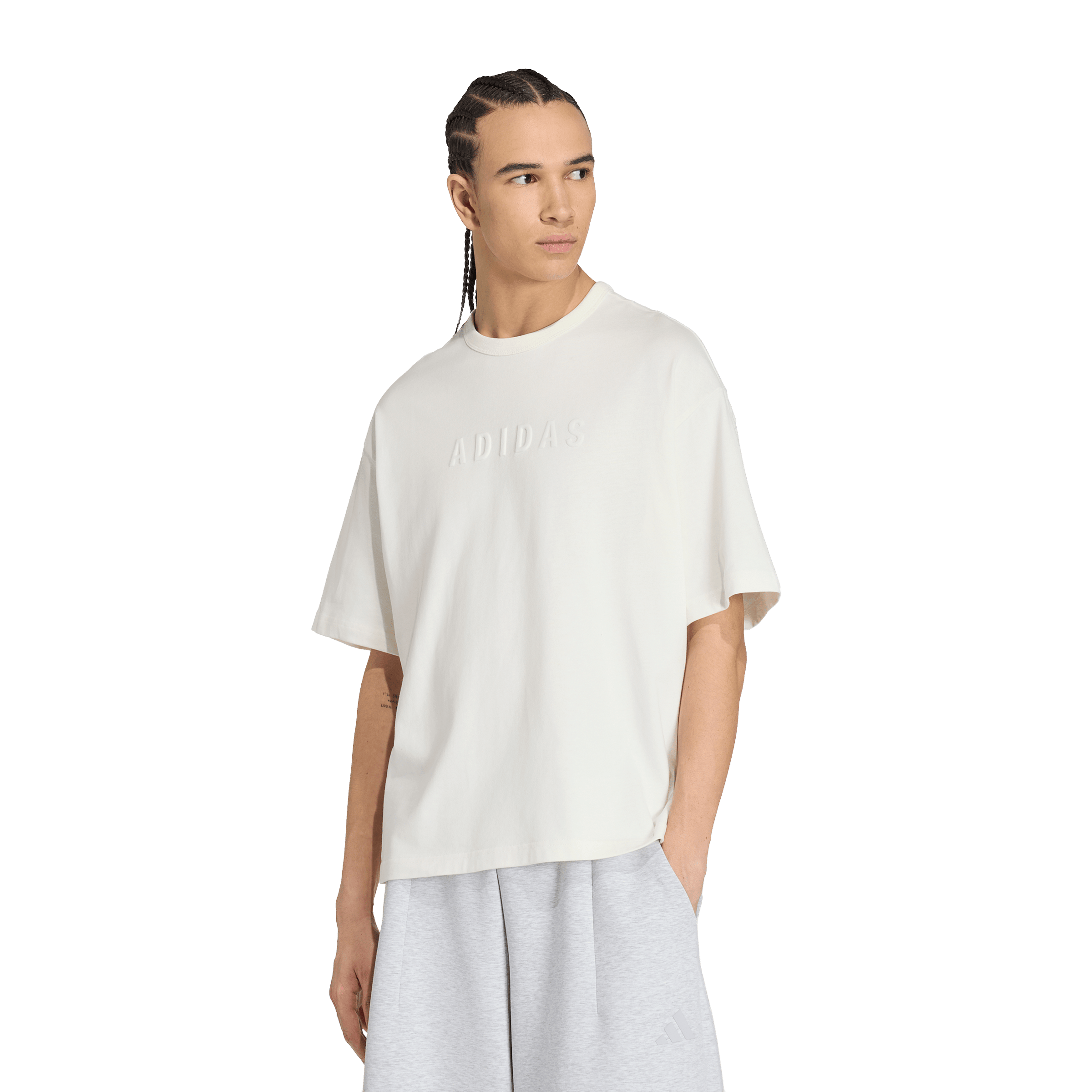 Mens adidas Soft Lux Graphic Tee