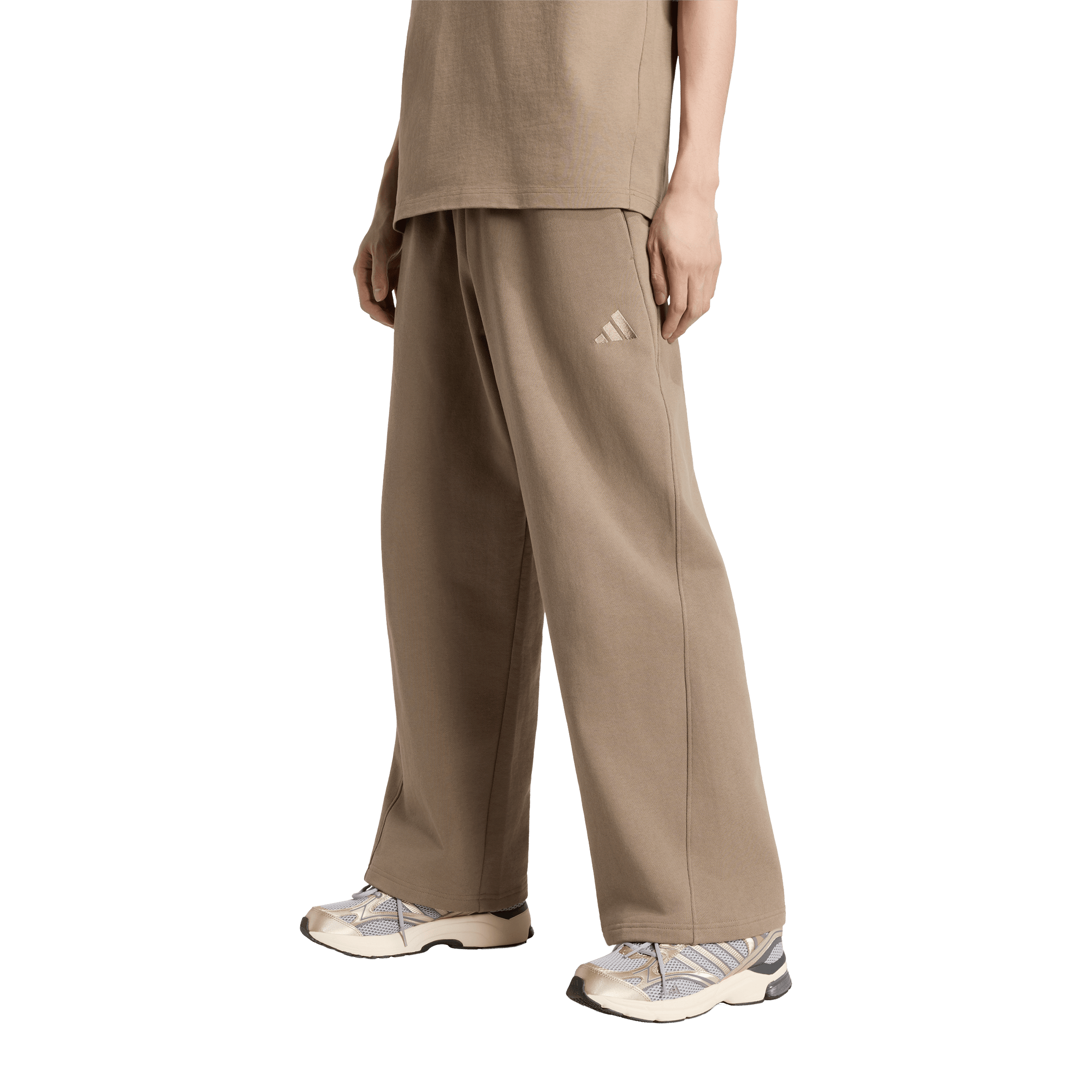 Mens adidas KIT Small Logo Wide Pants