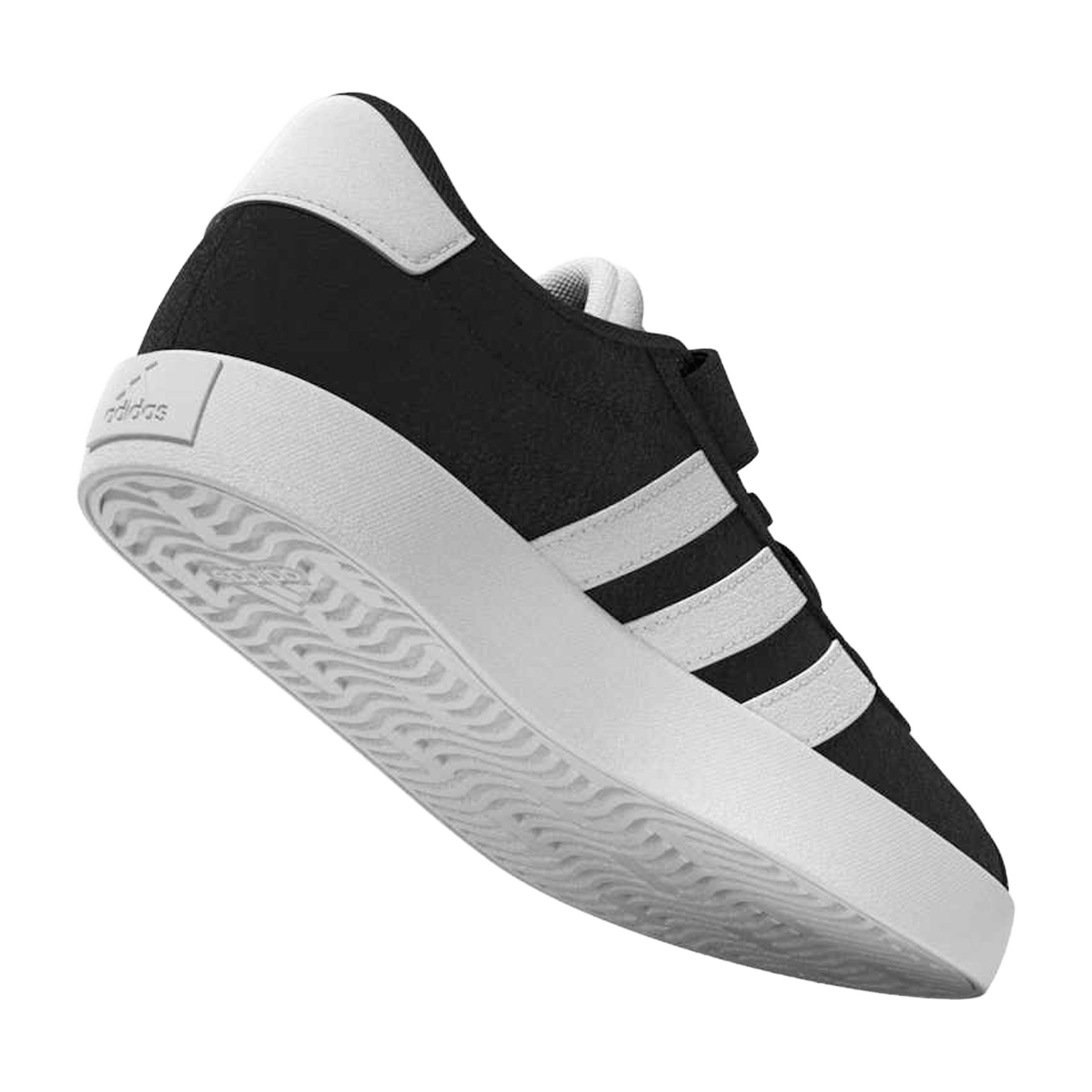 Adidas Kids VL Court 3.0 Shoes Core Black/Ftwr White/Core Black ...