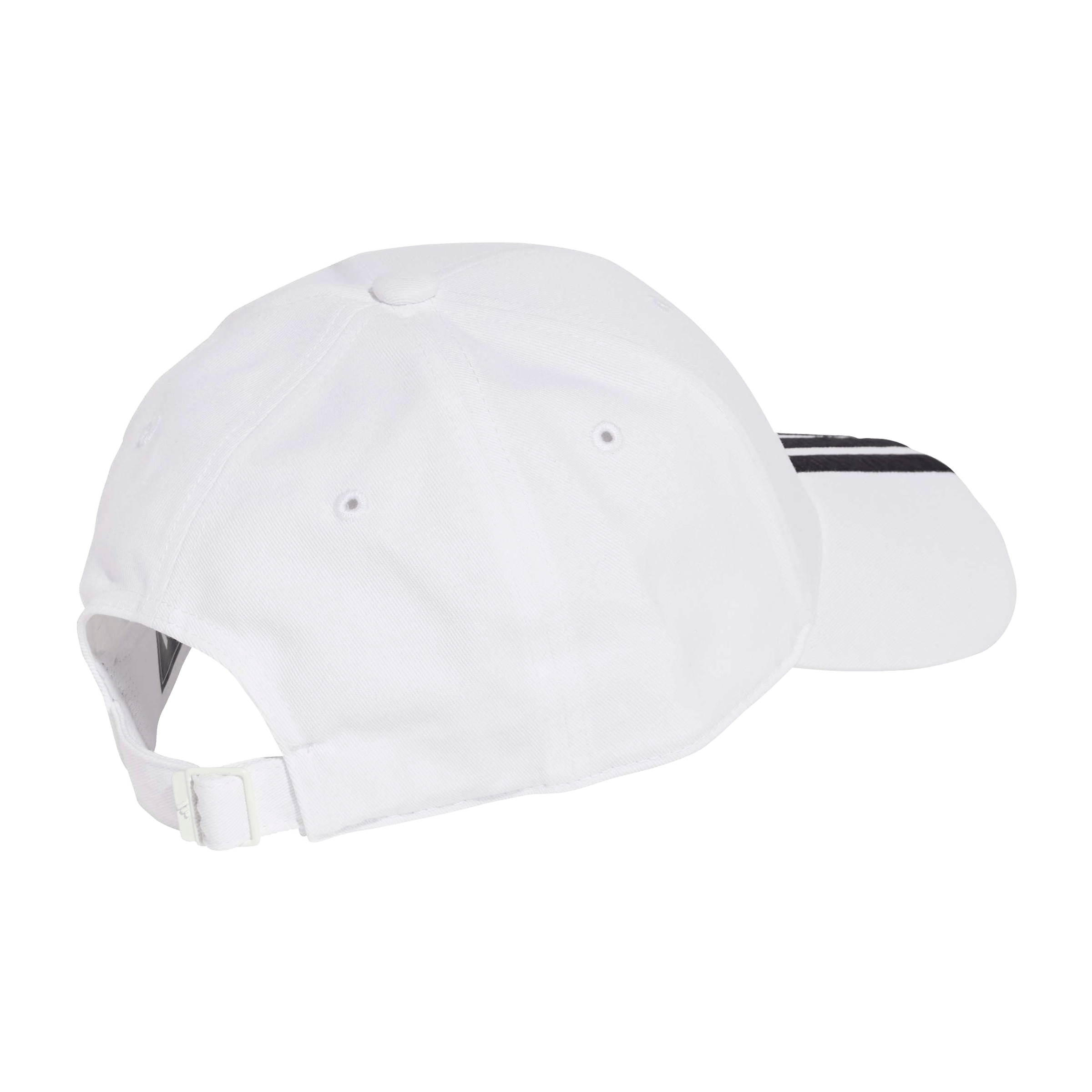 Adidas 3-Stripes New Logo Baseball Cap White / Black | Sports Direct ...