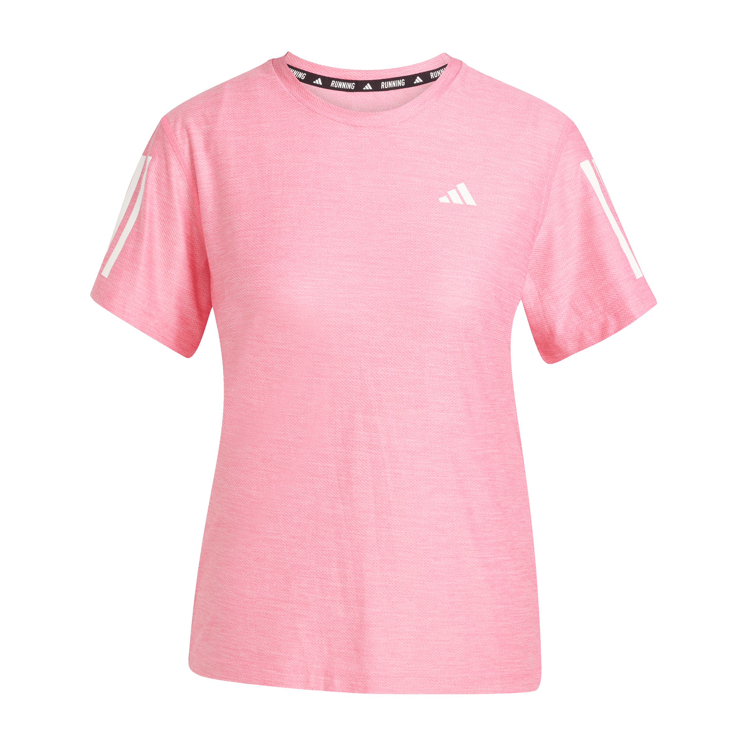 Adidas Womens Own The Run Tee Lucpnk/White | Sports Direct Australia