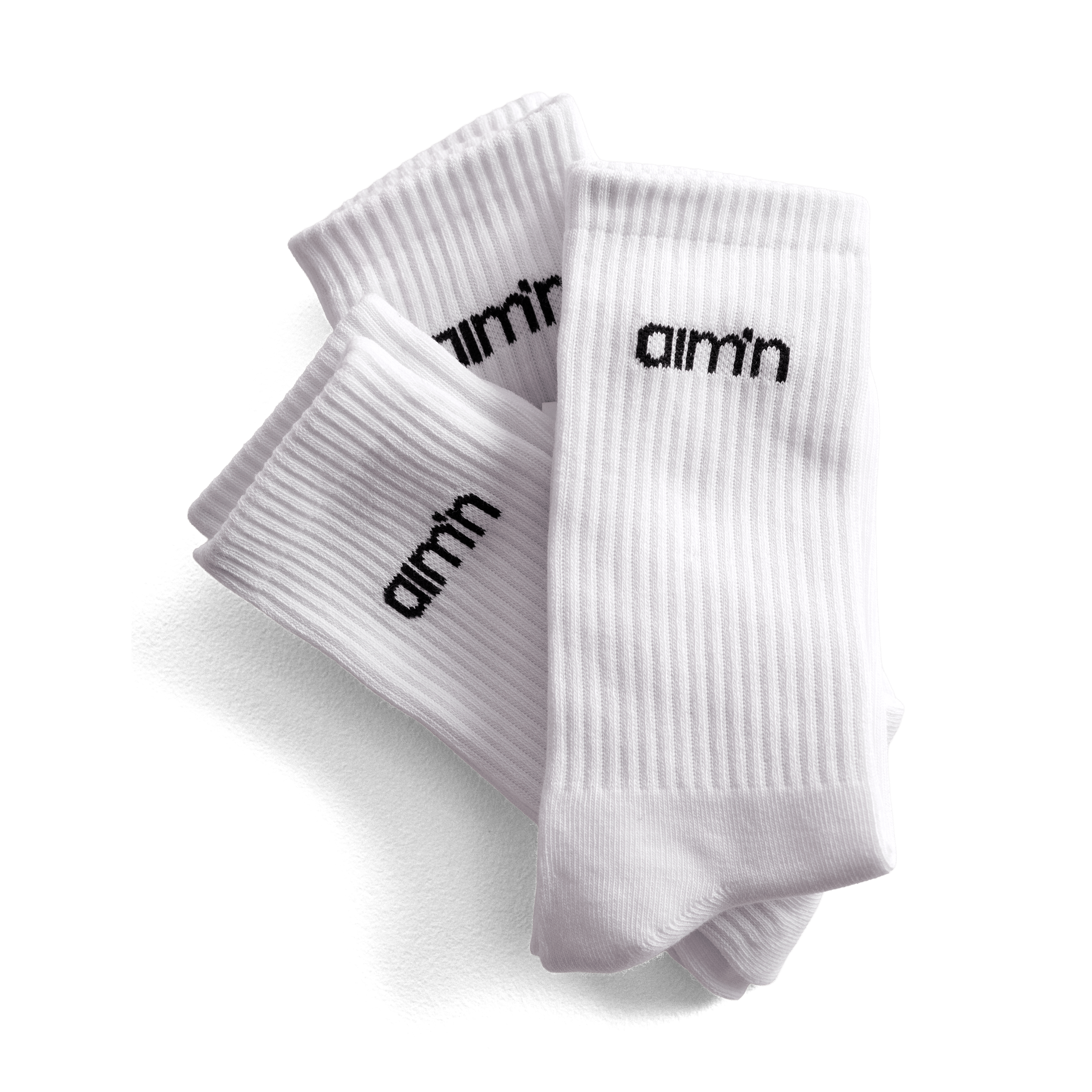 Womens AIM'N (3pk) Logo Socks