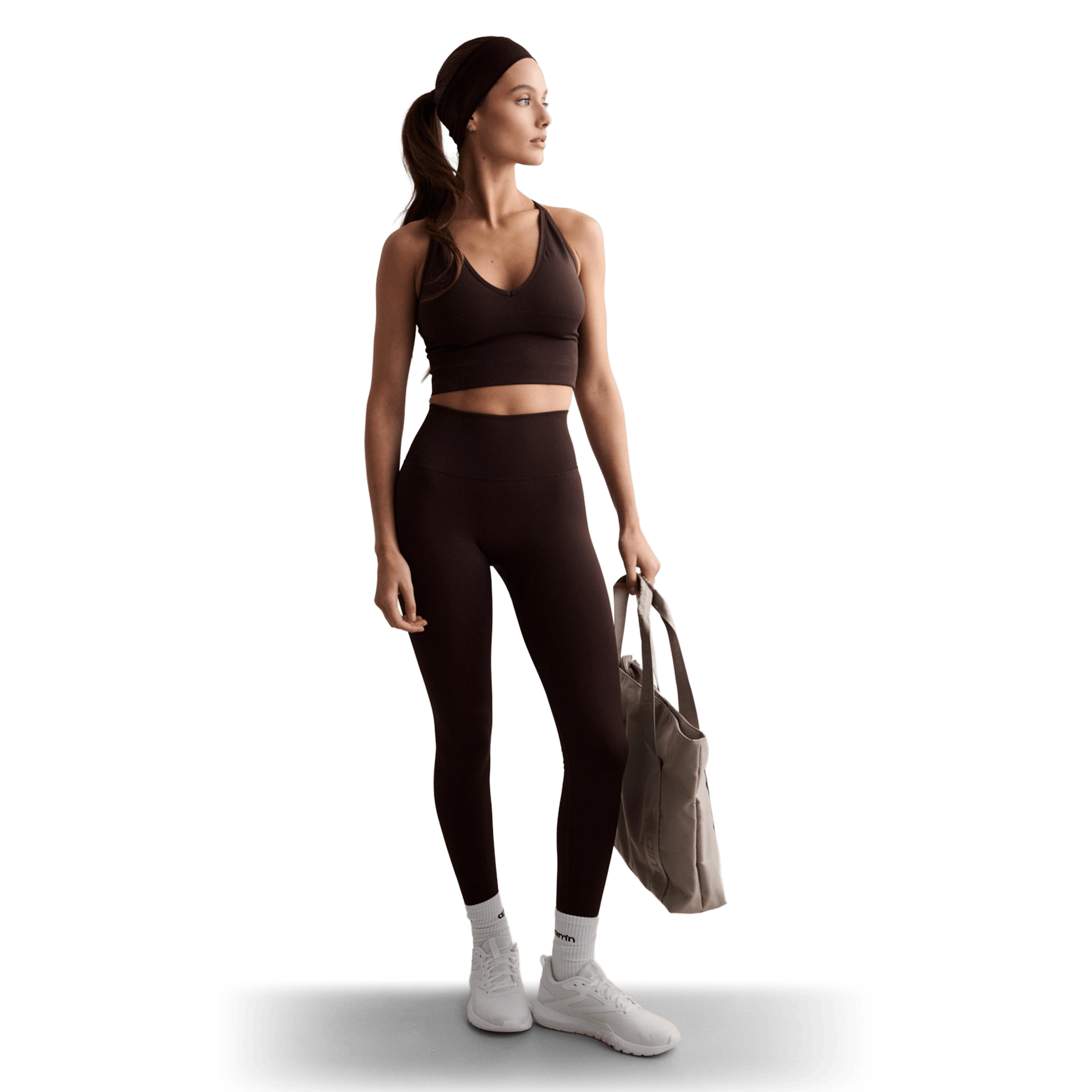 Womens AIM'N Shape Seamless Cross Back Bralette