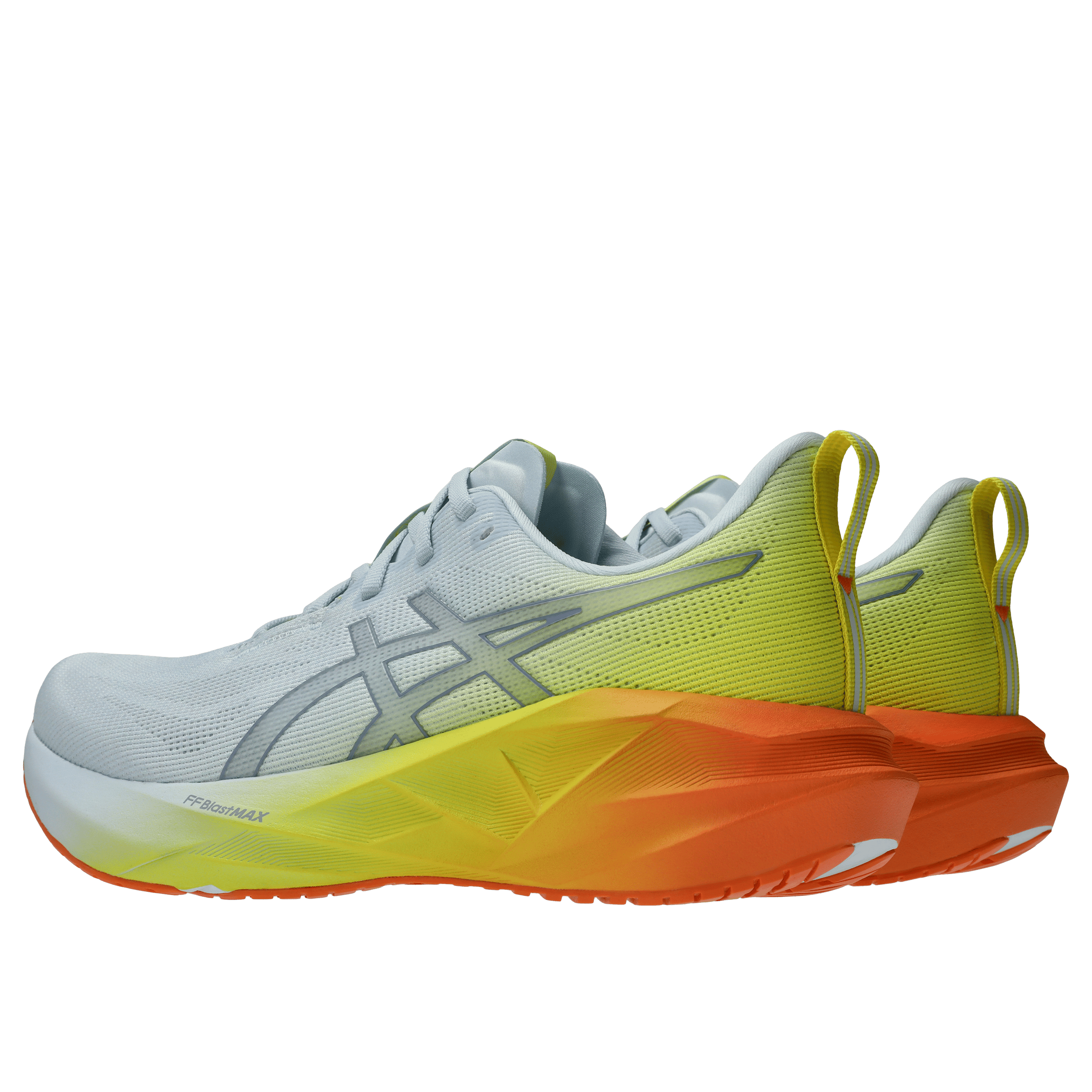 Mens Asics Novablast 5 (Sunny Sizzle) Running Shoes