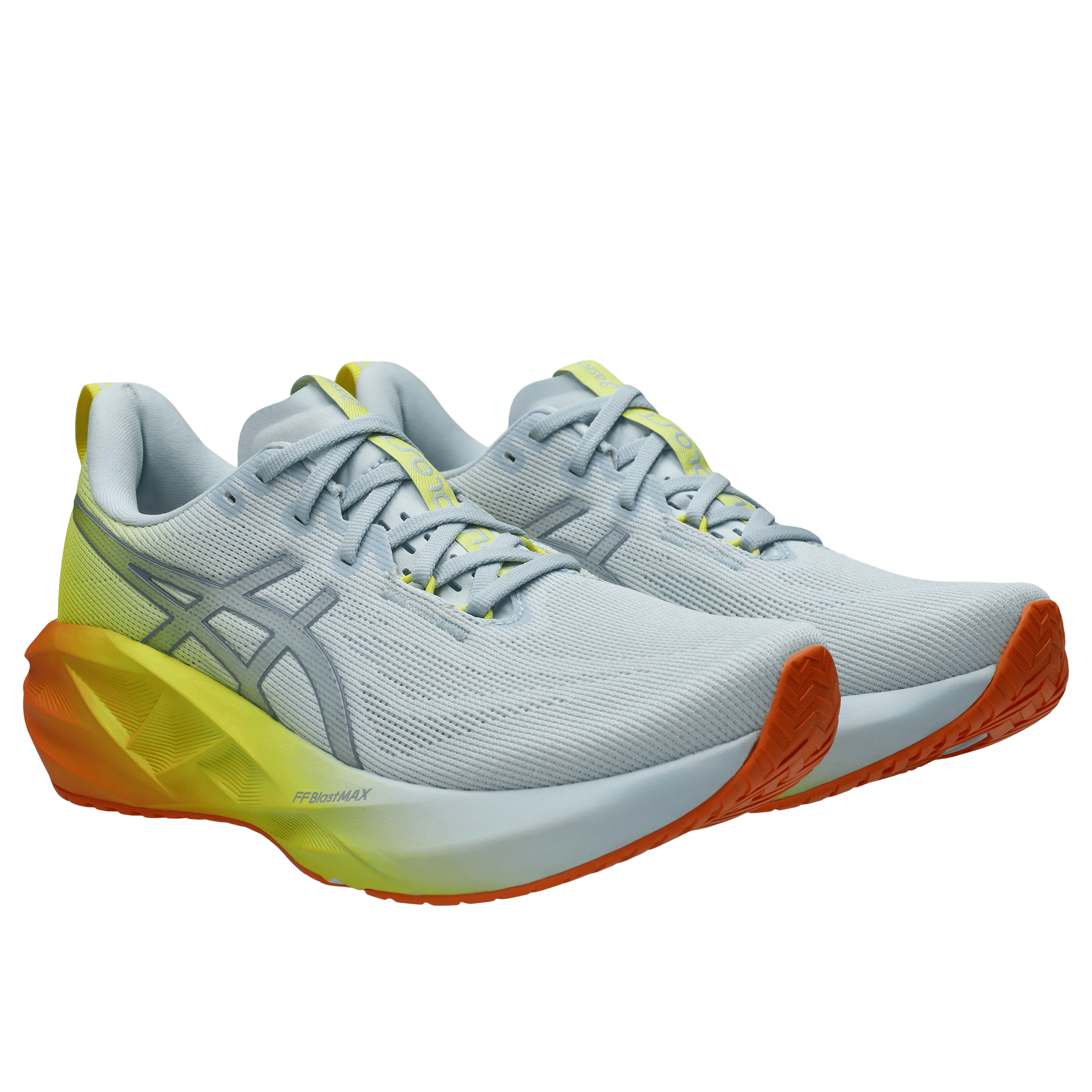 Mens Asics Novablast 5 (Sunny Sizzle) Running Shoes