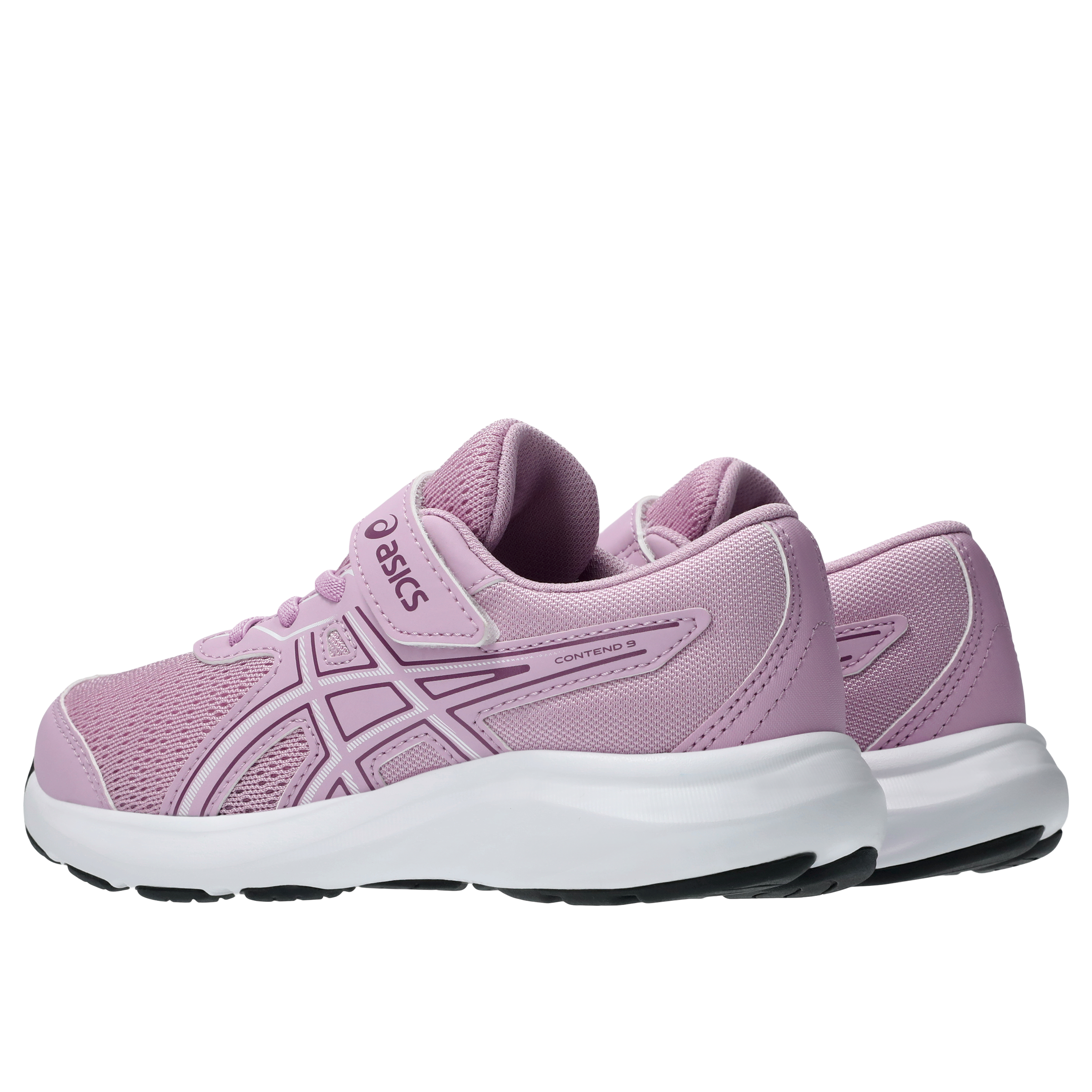 Asics Contend 9 (PS - Velcro) Running Shoes