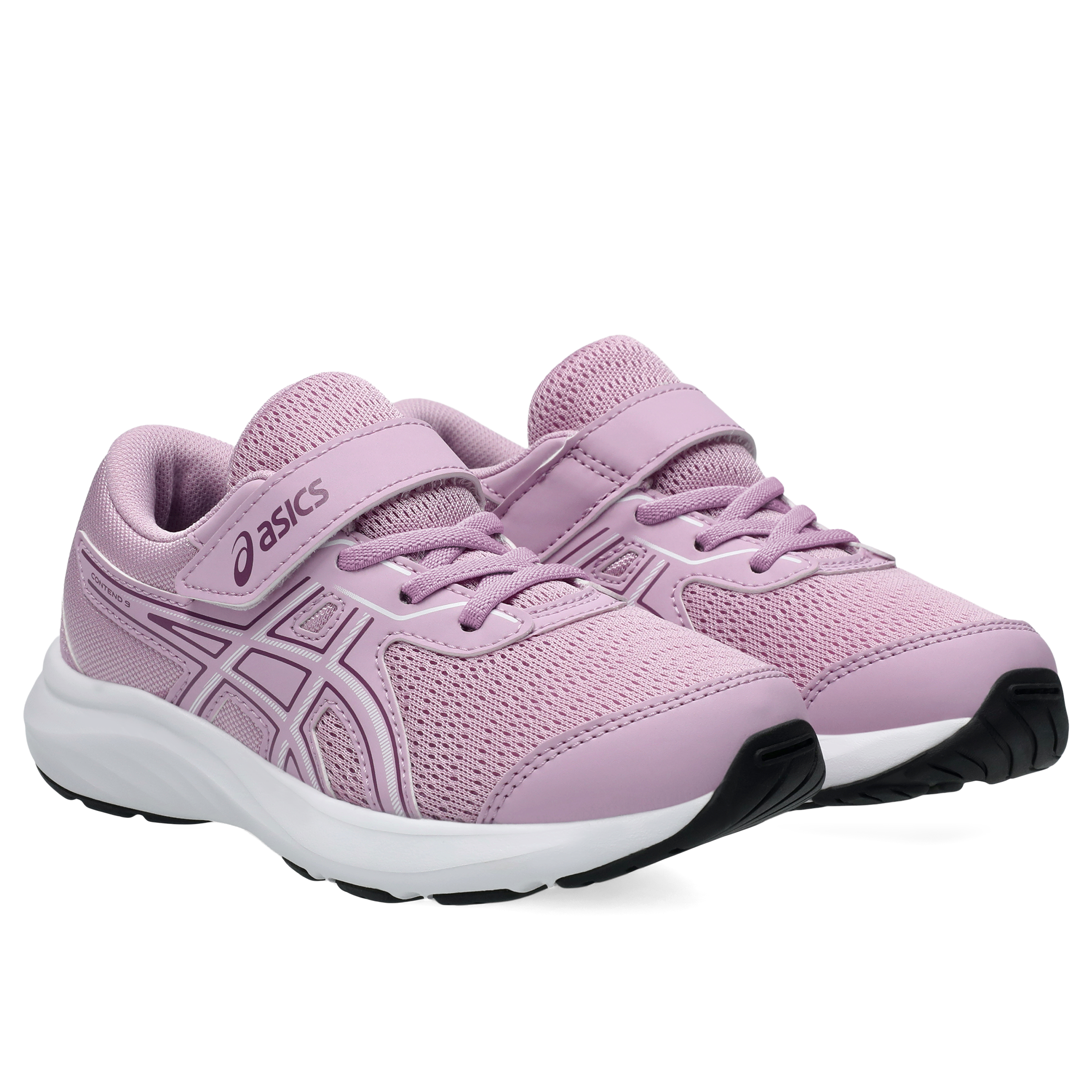 Asics Contend 9 (PS - Velcro) Running Shoes