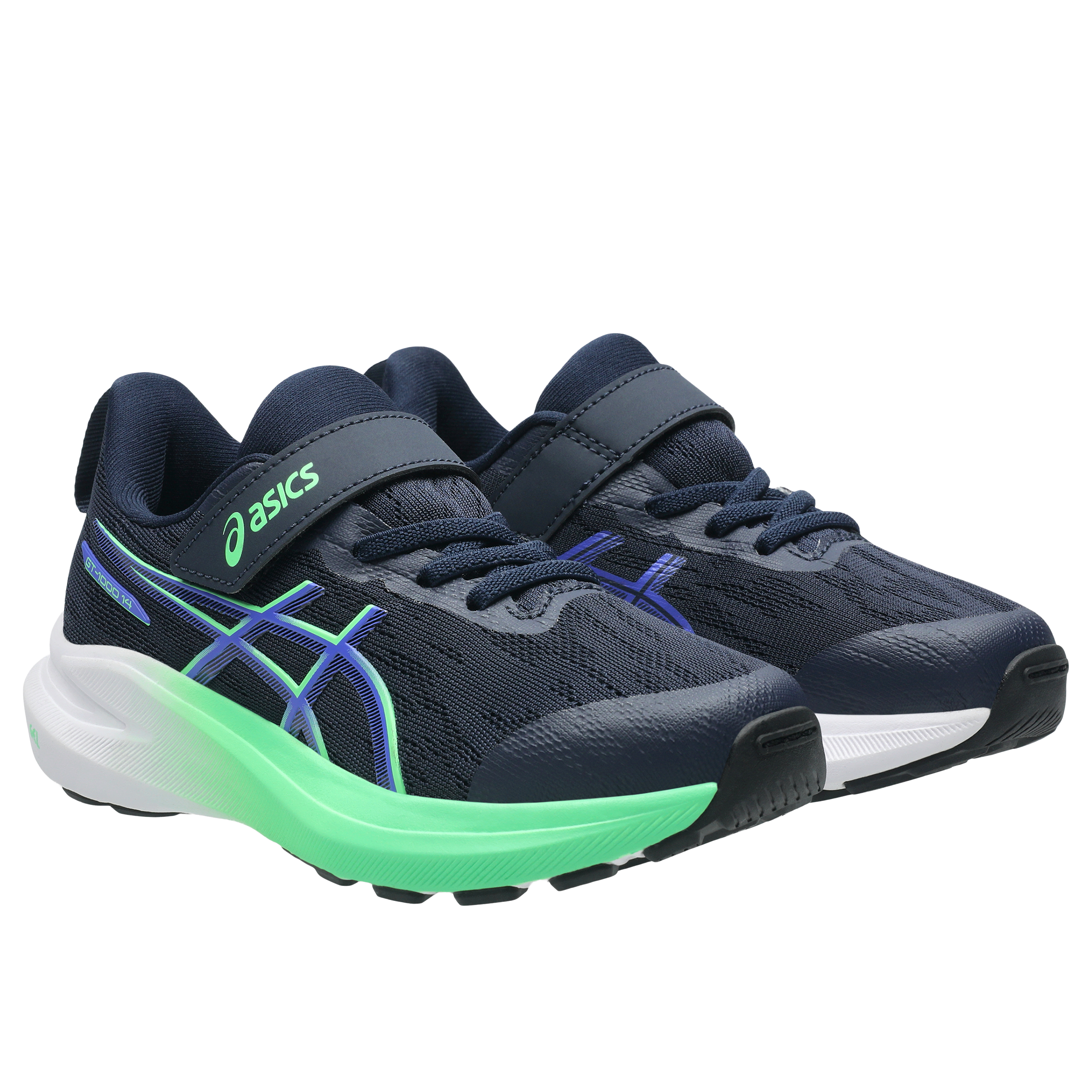 Asics GT-1000 14 (PS Velcro) Running Shoes