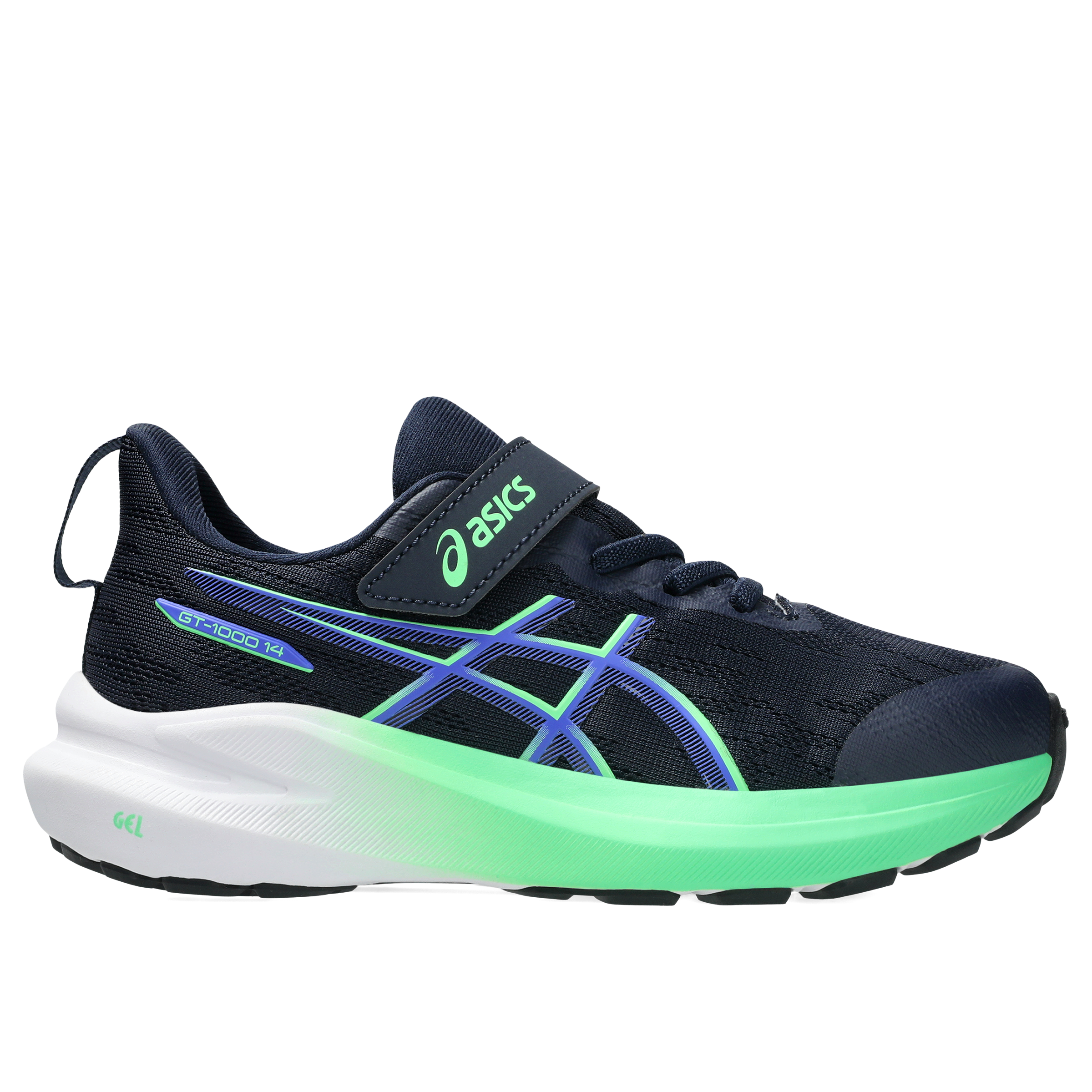 Asics GT-1000 14 (PS Velcro) Running Shoes