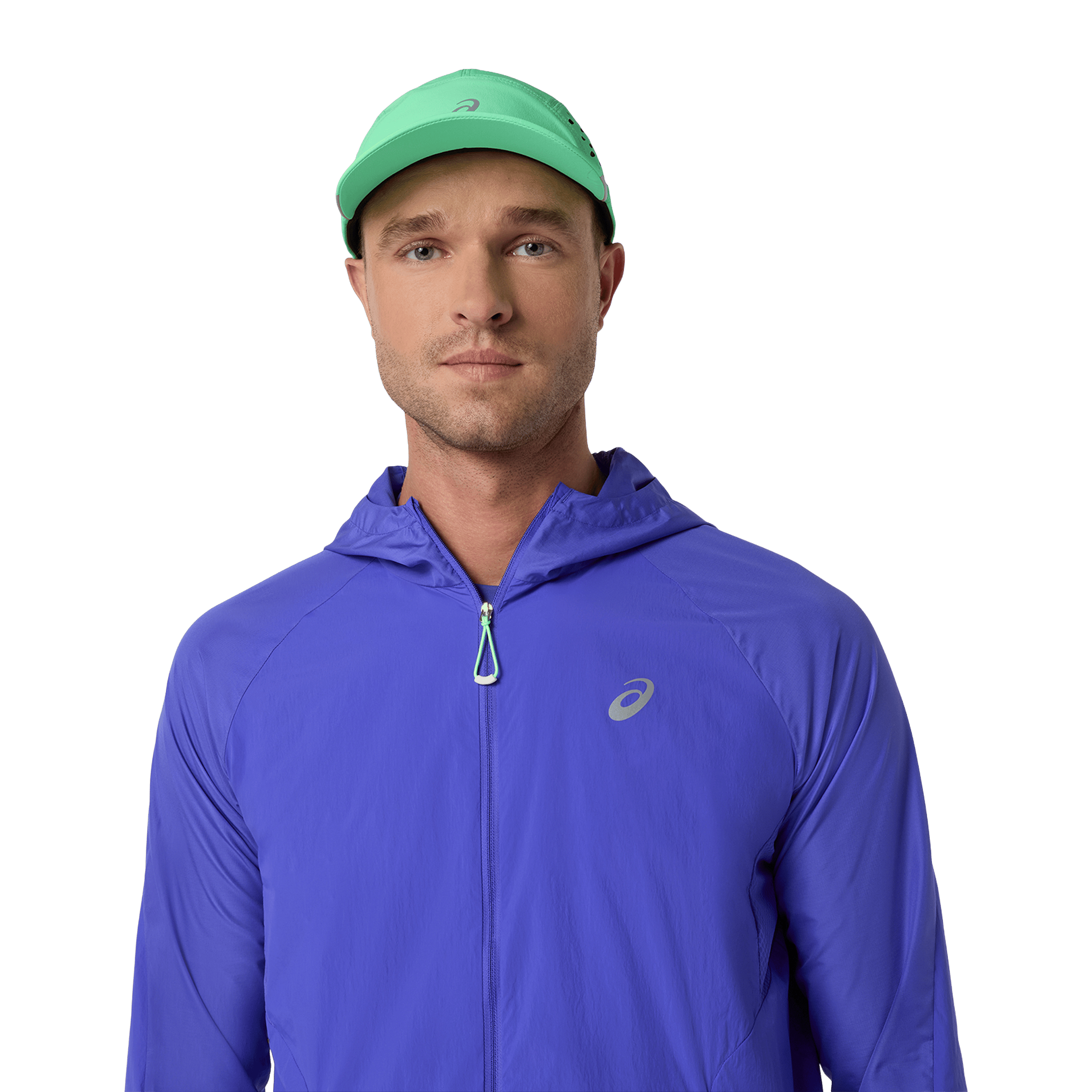 Mens Asics Road Packable Jacket