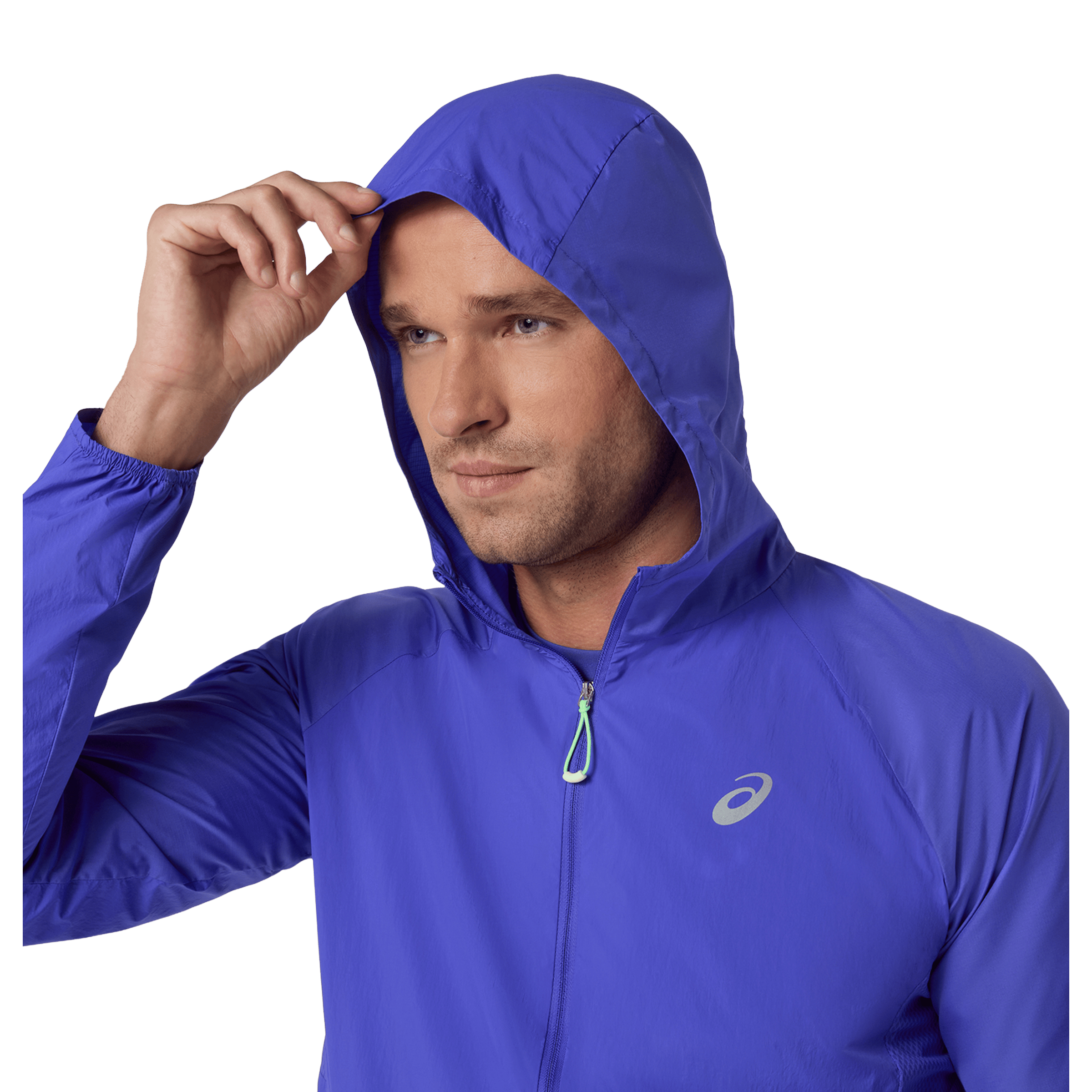 Mens Asics Road Packable Jacket
