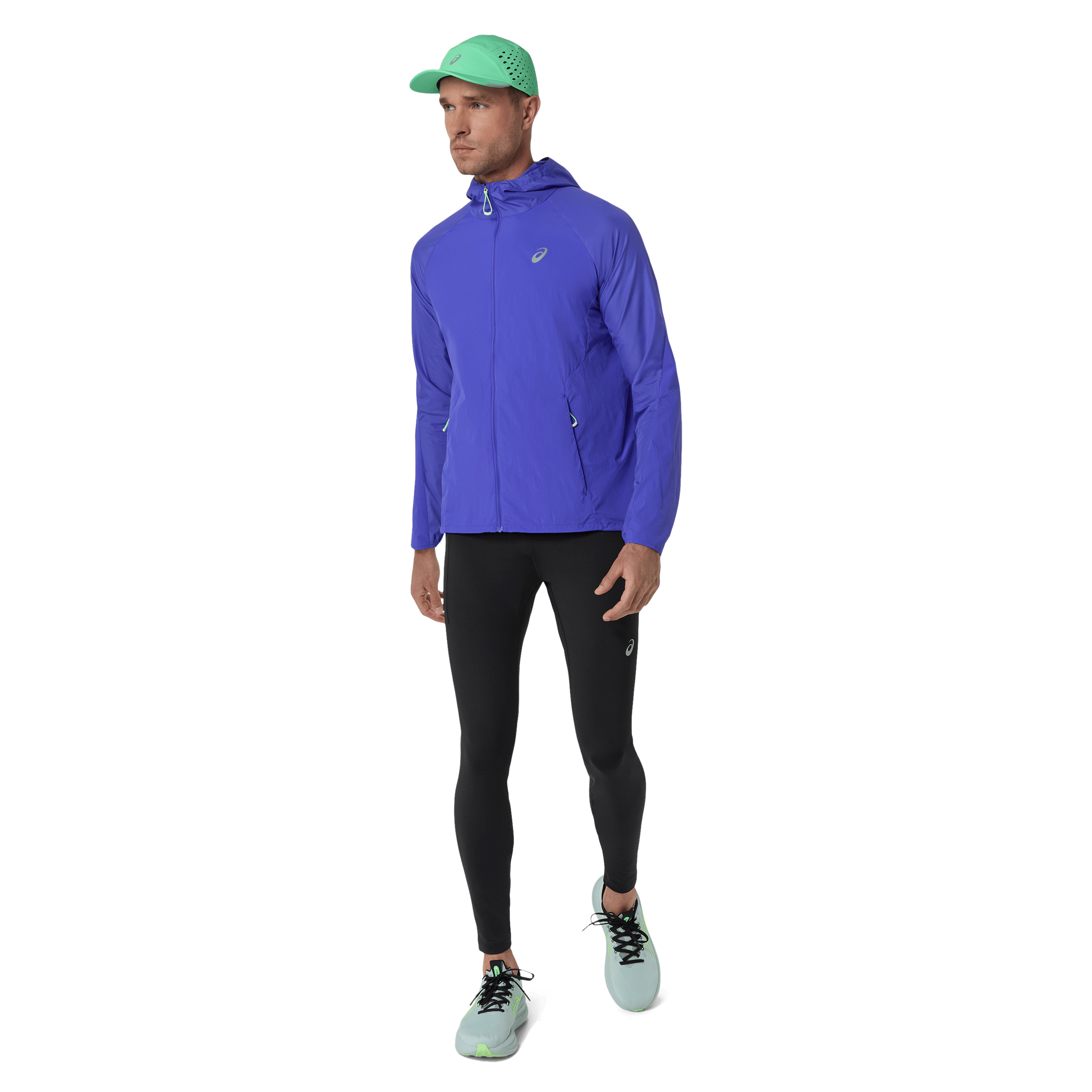 Mens Asics Road Packable Jacket