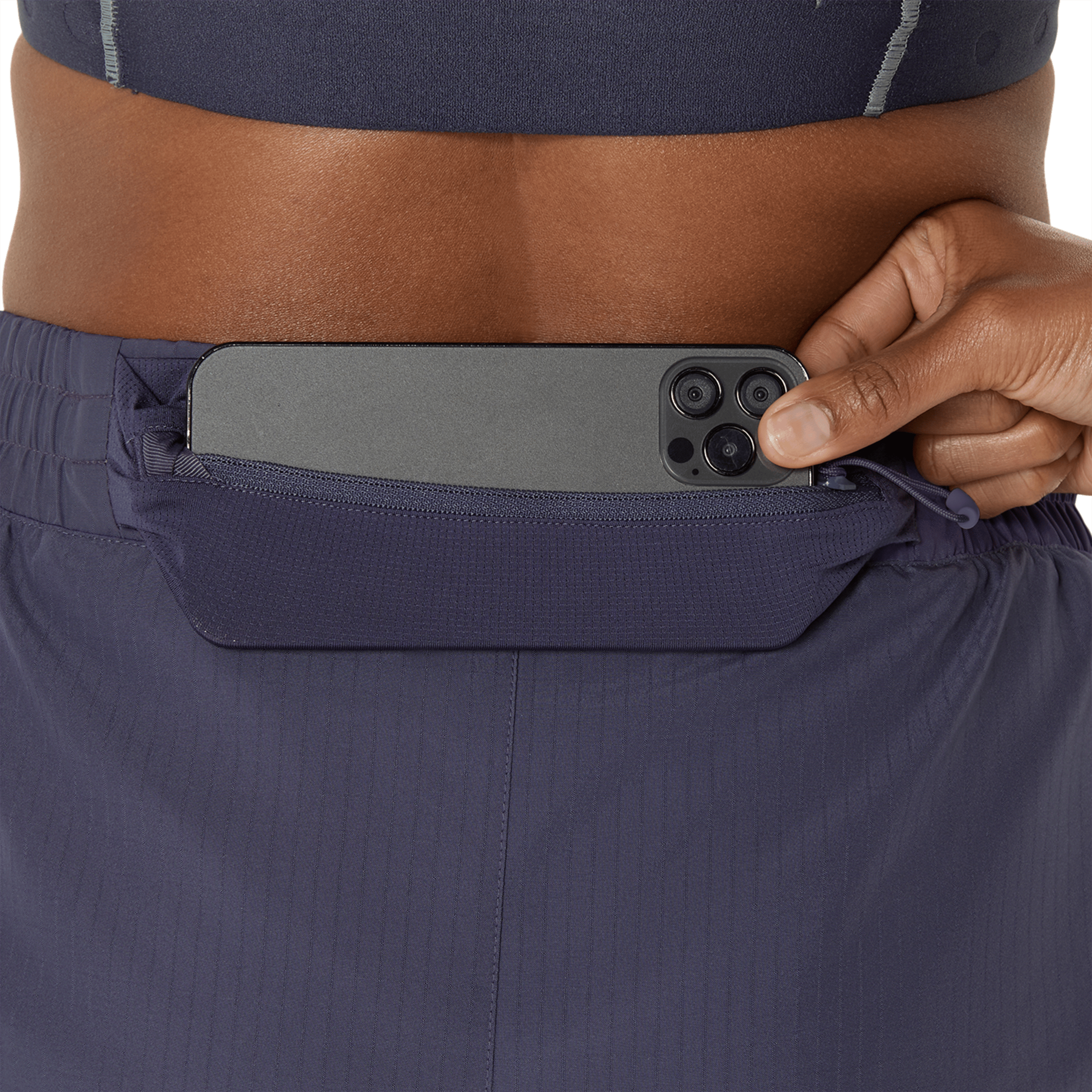 Womens Asics Nagino Run Adjustable (4") Shorts