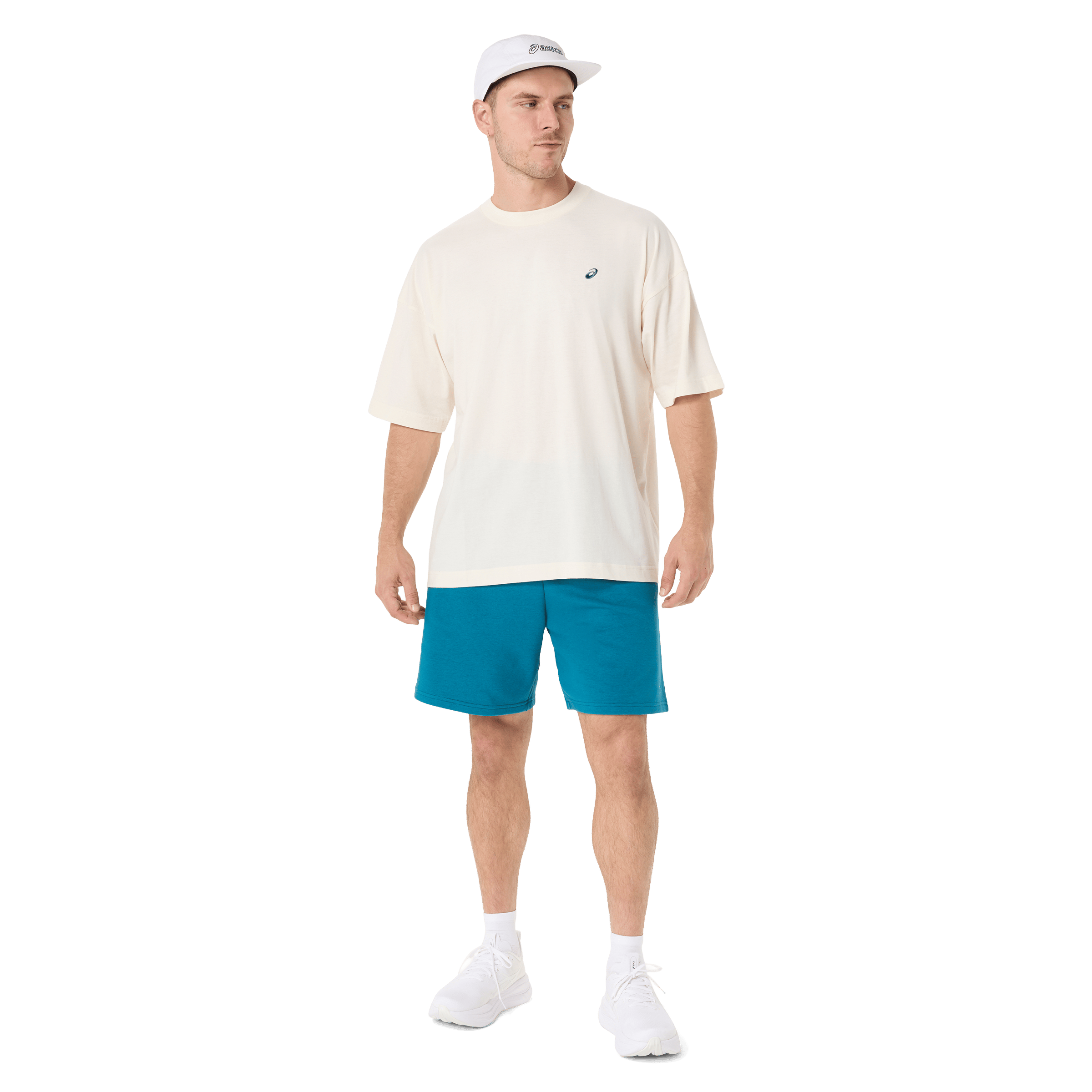 Mens Asics Cloud Graphic Relaxed Tee