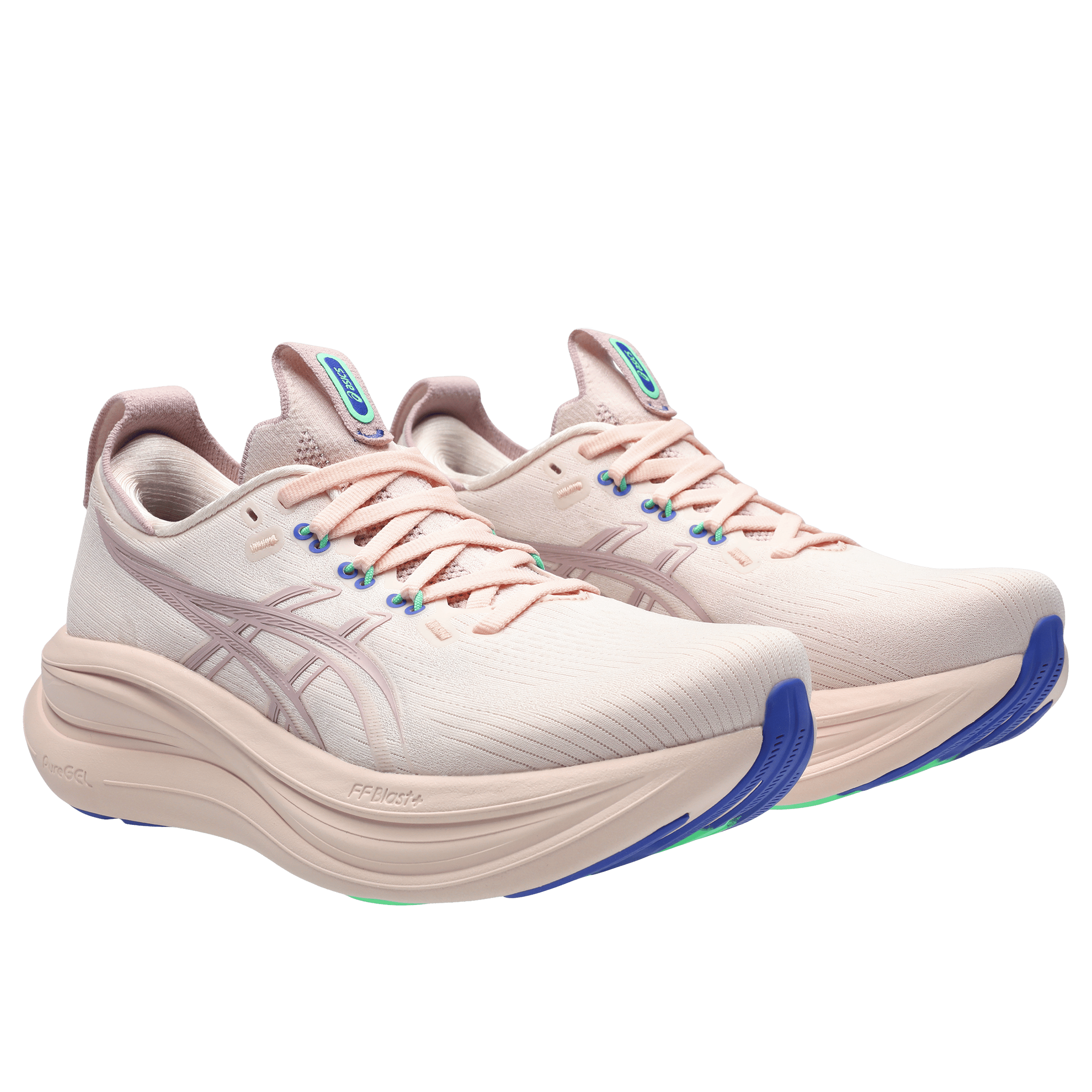 Asics Womens Gel-Nimbus 28 Running Shoes Pearl Pink/Morganite