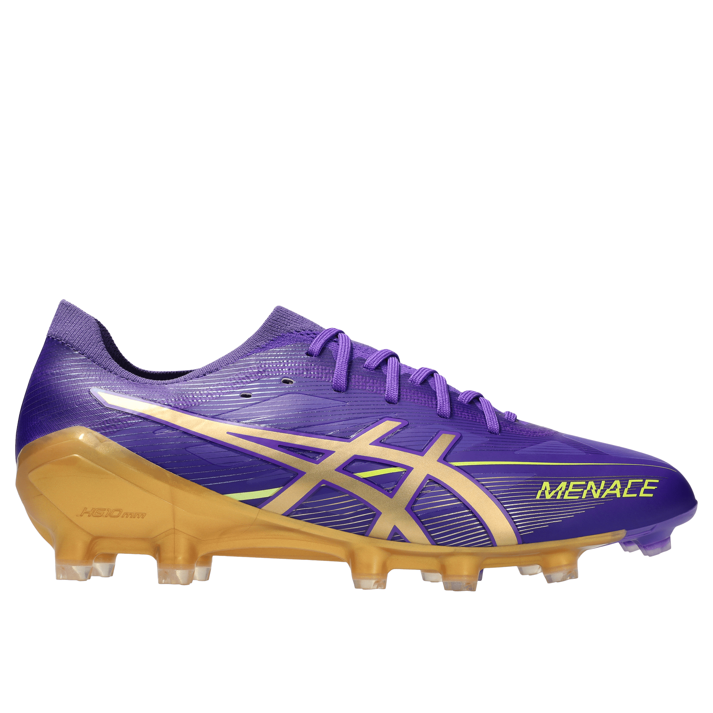 Asics Mens Menace 5 (FG) Football Boots White Vivid Coral | Sports