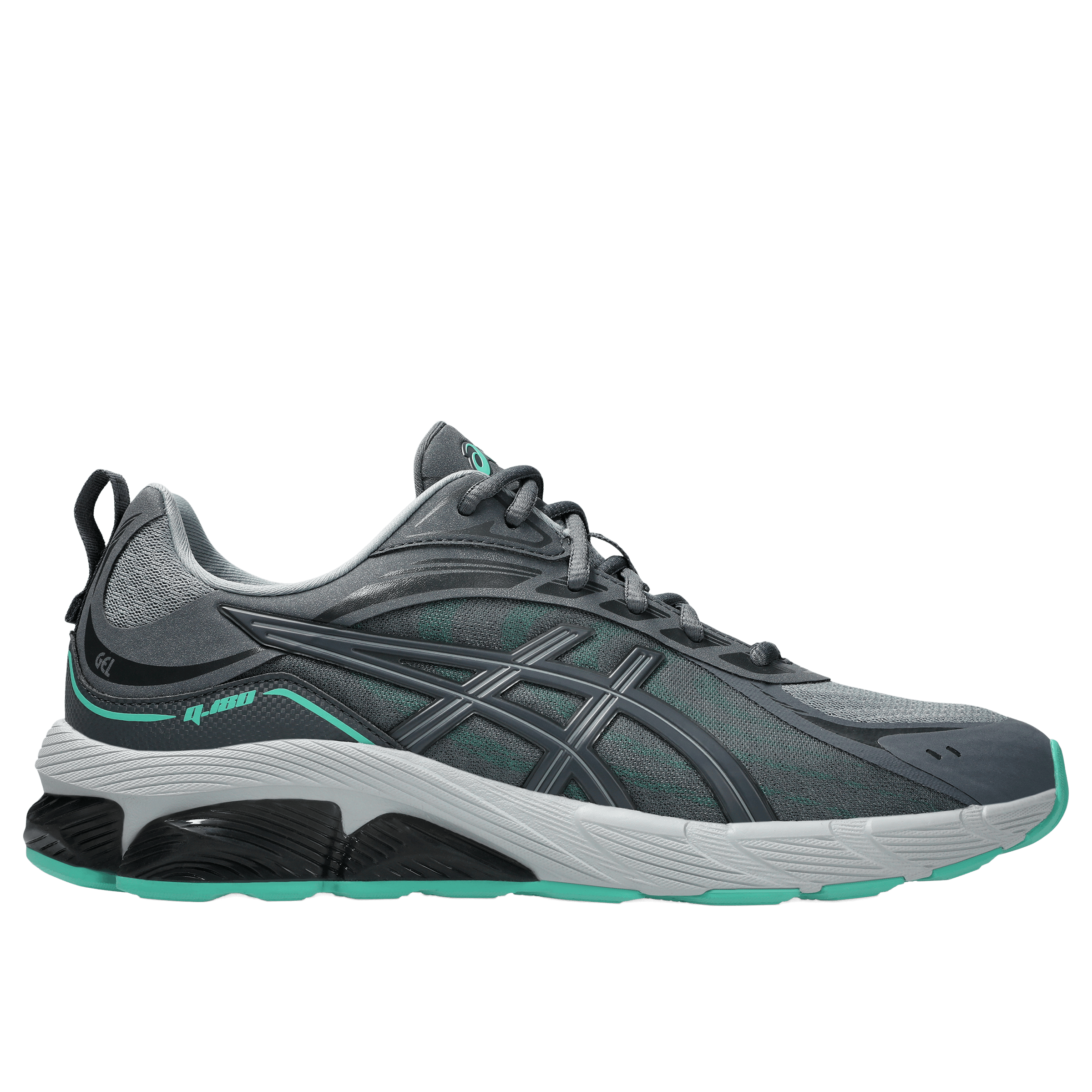 Asics Unisex Gel-Quantum 180 VIII Shoes Gravel/Aurora Green