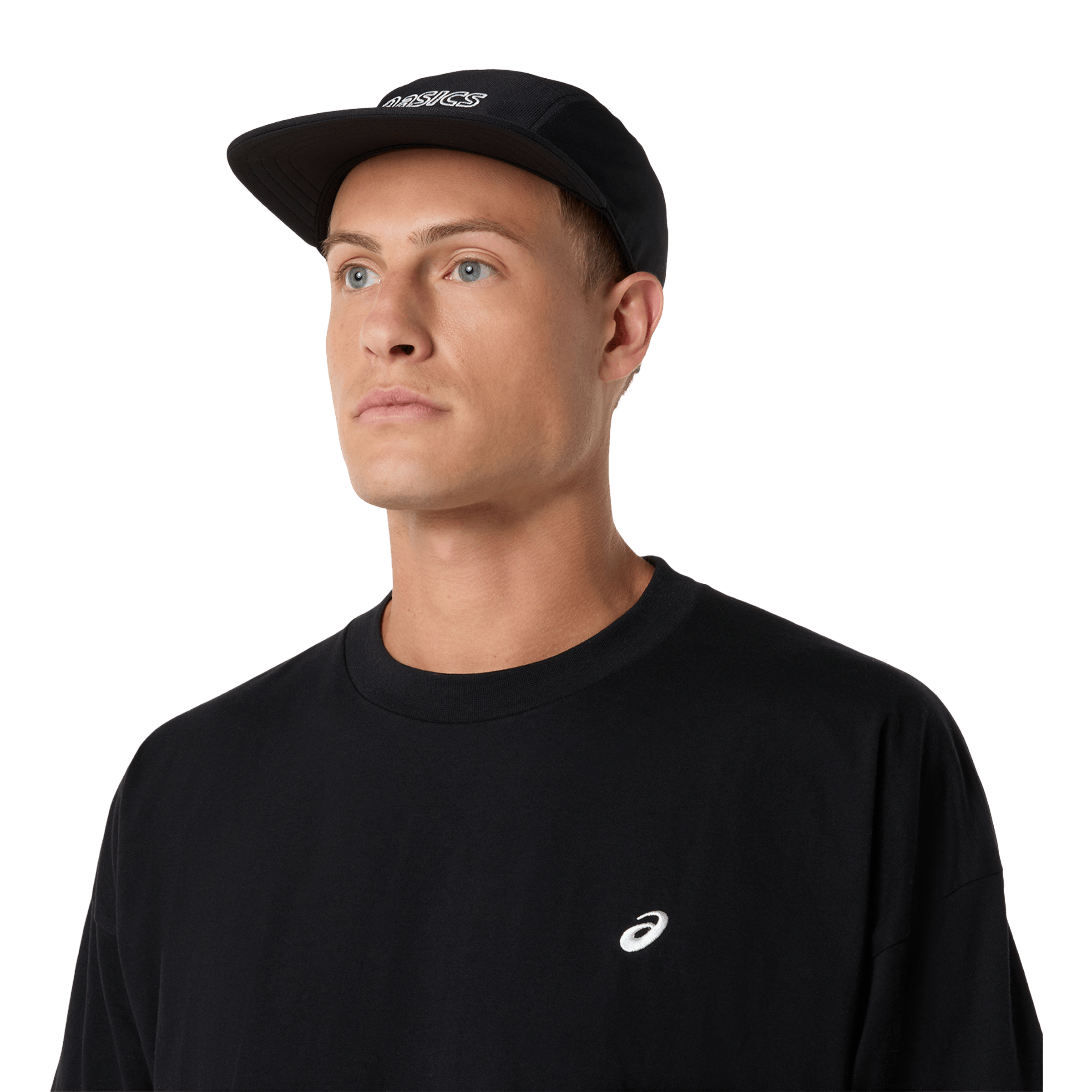 メンズウェア clubhaus dynamic range Relax Mock Tee Asics Mens Cloud Graphic Relaxed Tee Performance Black | Sports