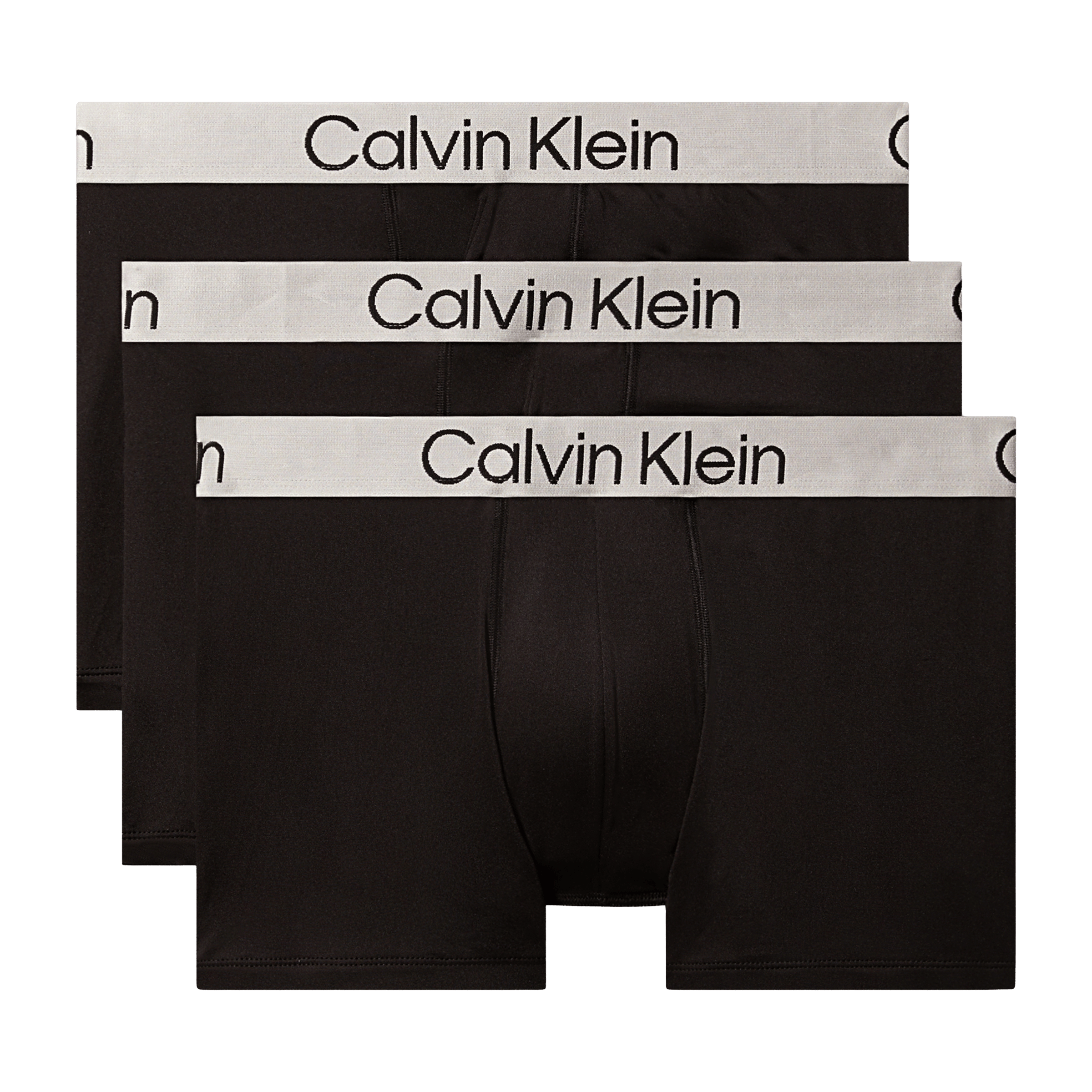 Calvin Klein (3pk) Trunks Microfiber Stretch Chromatic