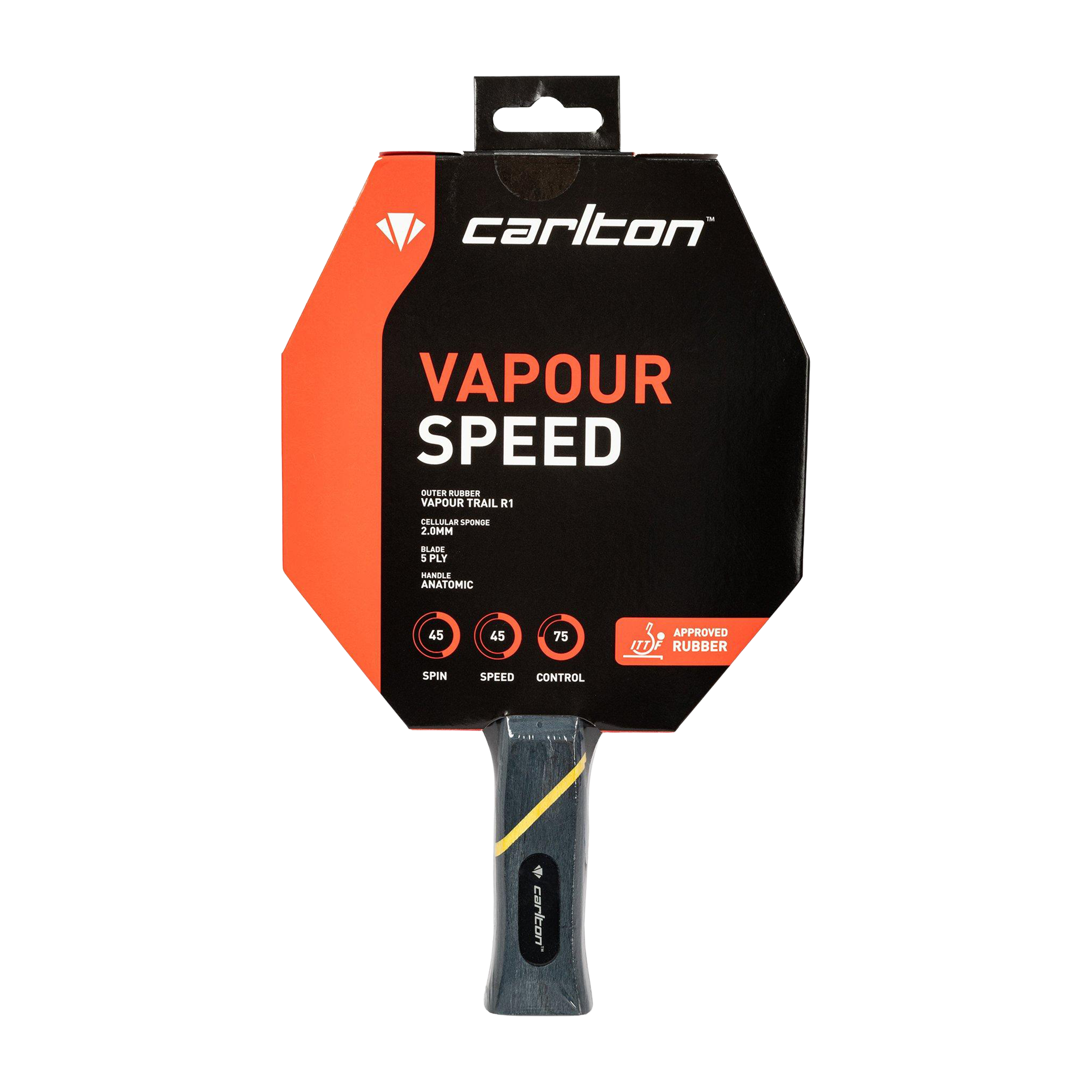 Carlton Vapour Speed Table Tennis Bat