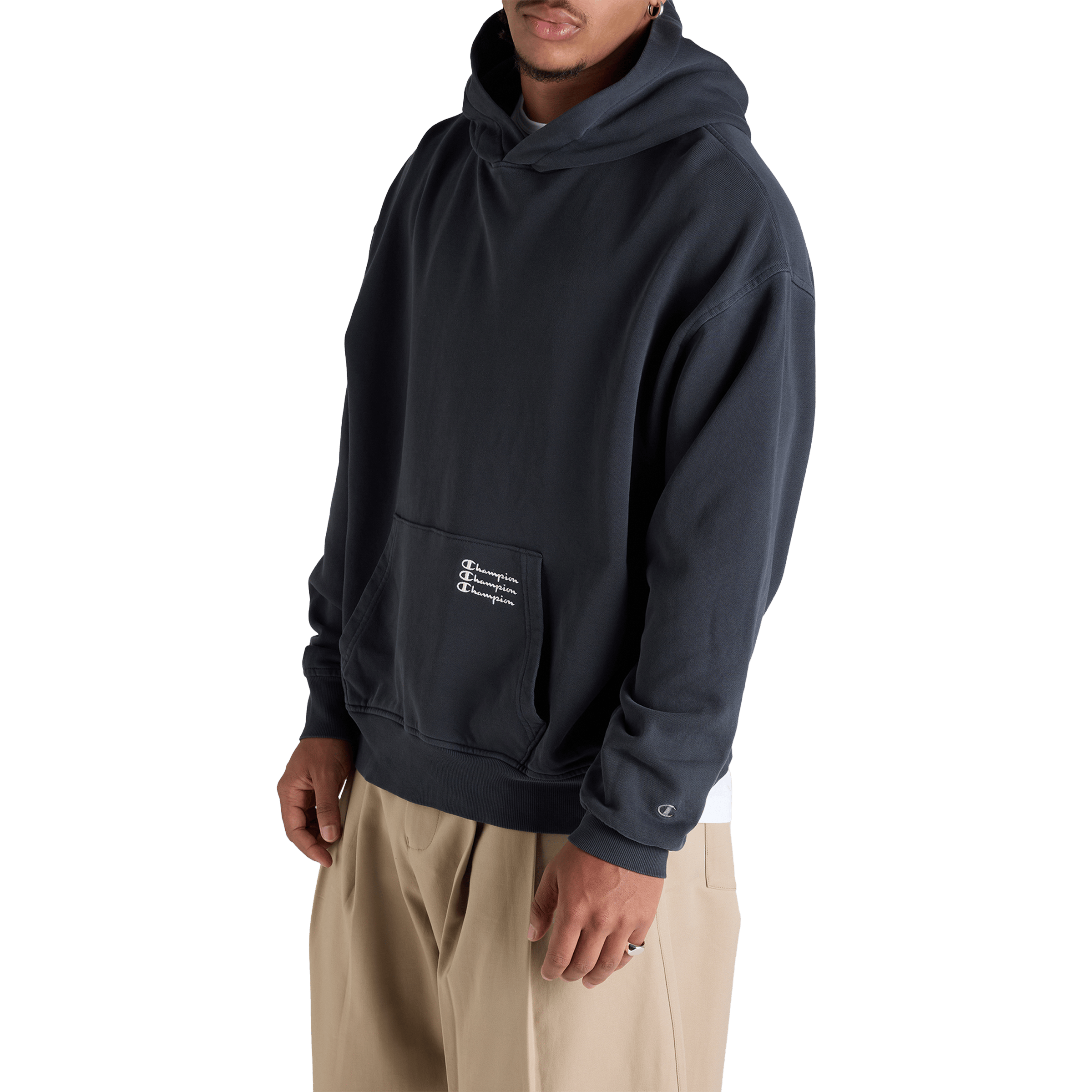 Mens Champion Rochester Vintage Wash Hoodie