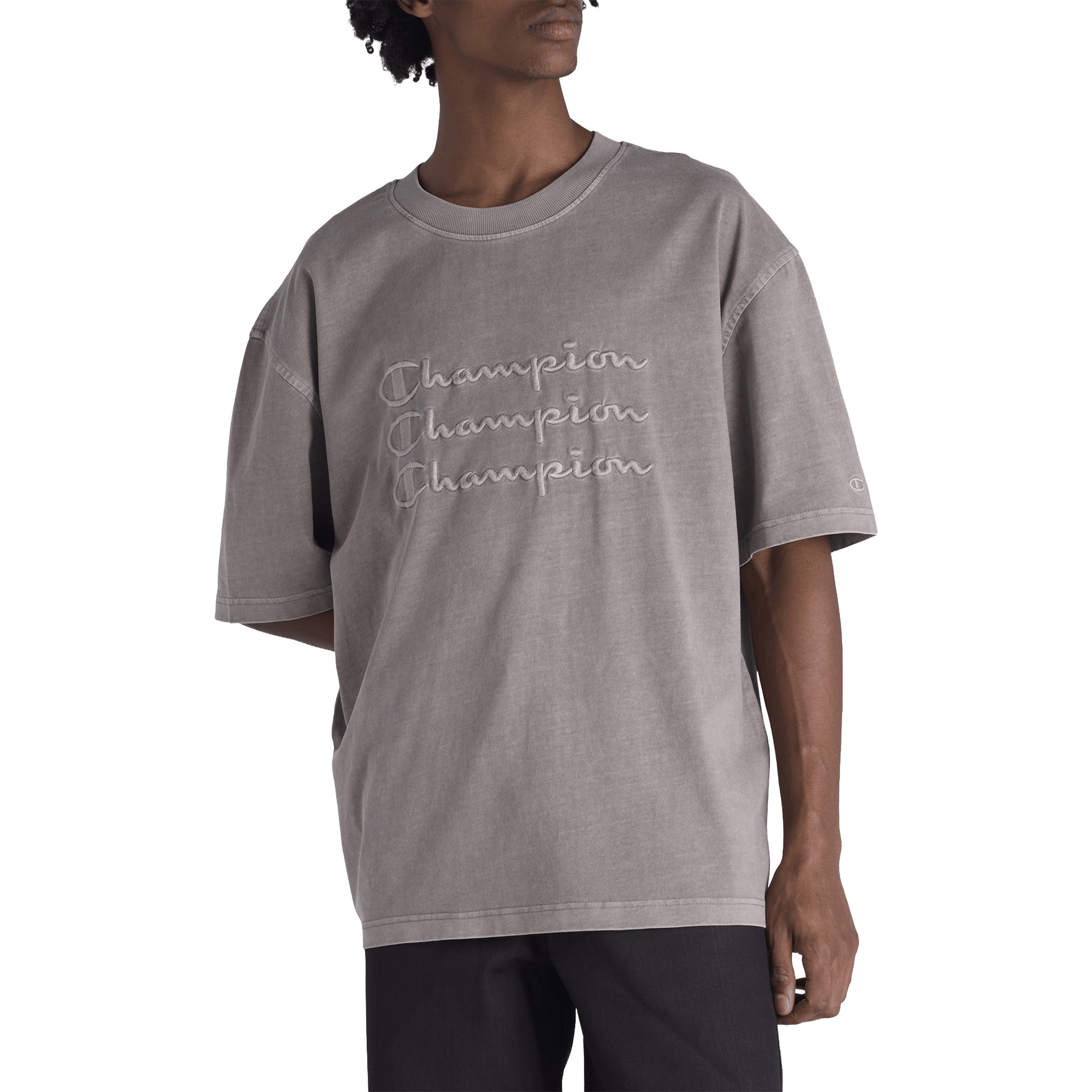 Mens Champion Rochester Vintage Wash Tee