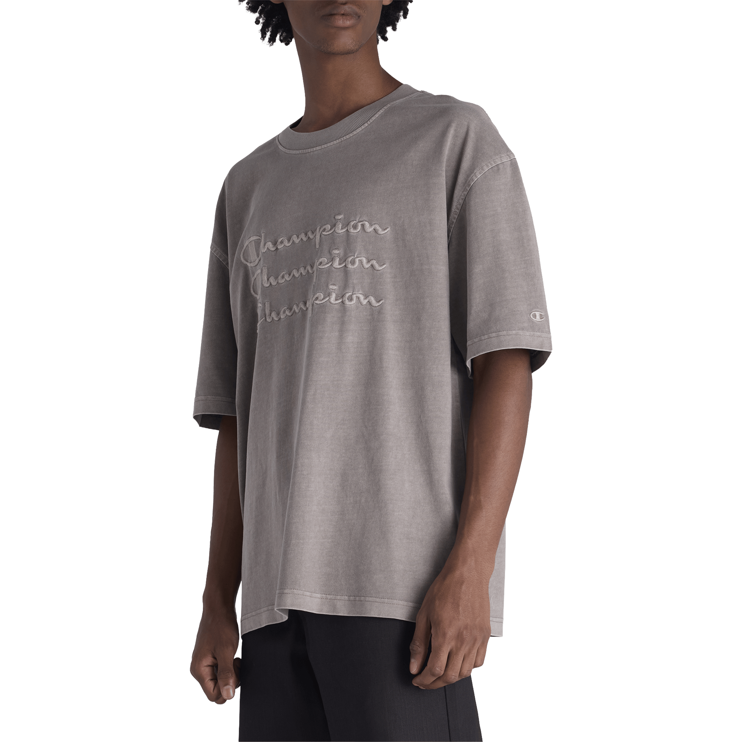 Mens Champion Rochester Vintage Wash Tee