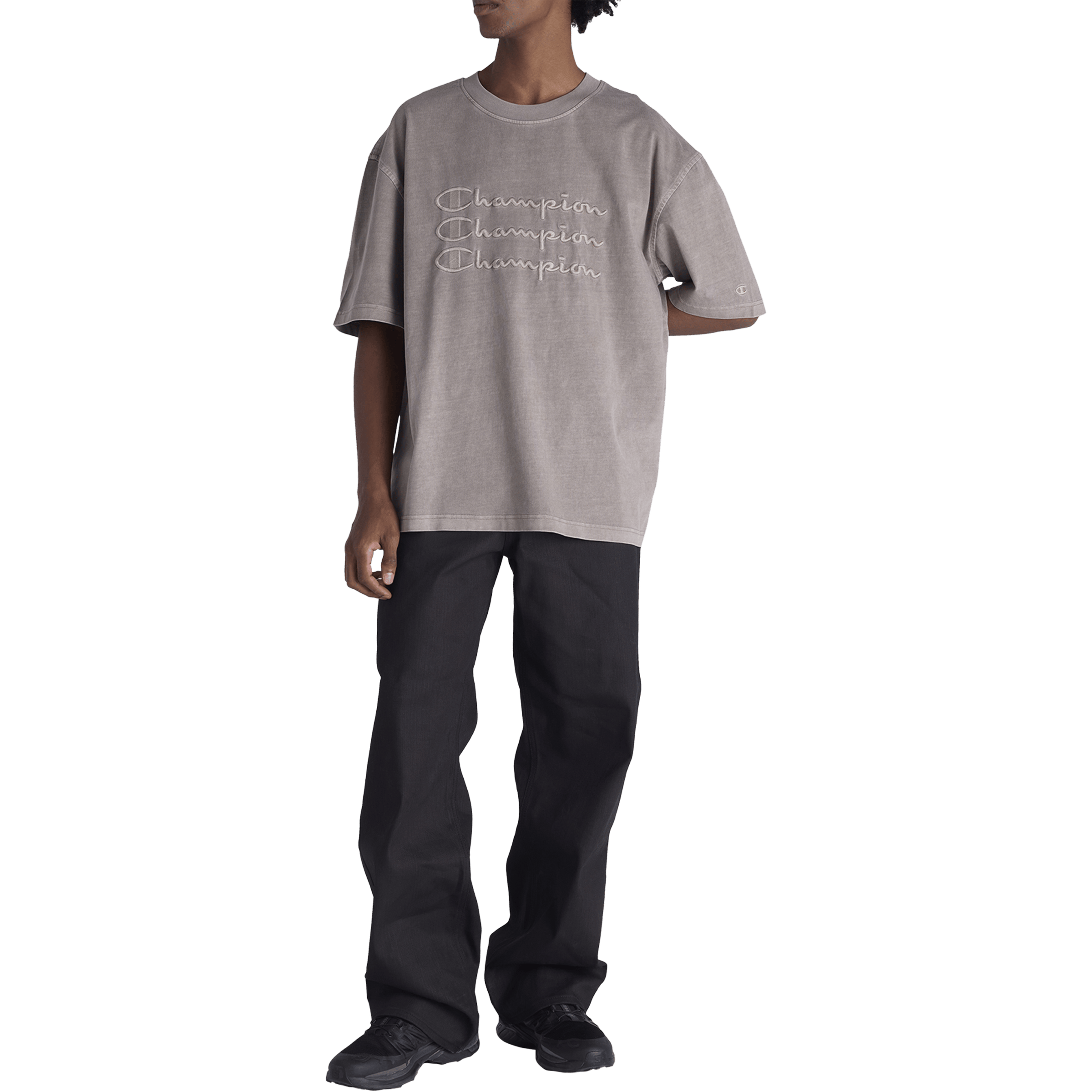 Mens Champion Rochester Vintage Wash Tee