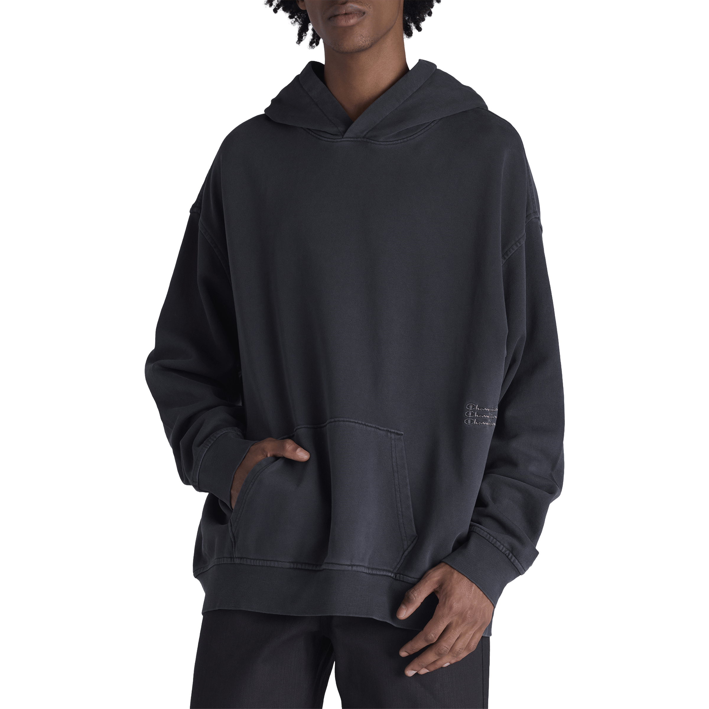 Mens Champion Rochester Vintage Wash Hoodie